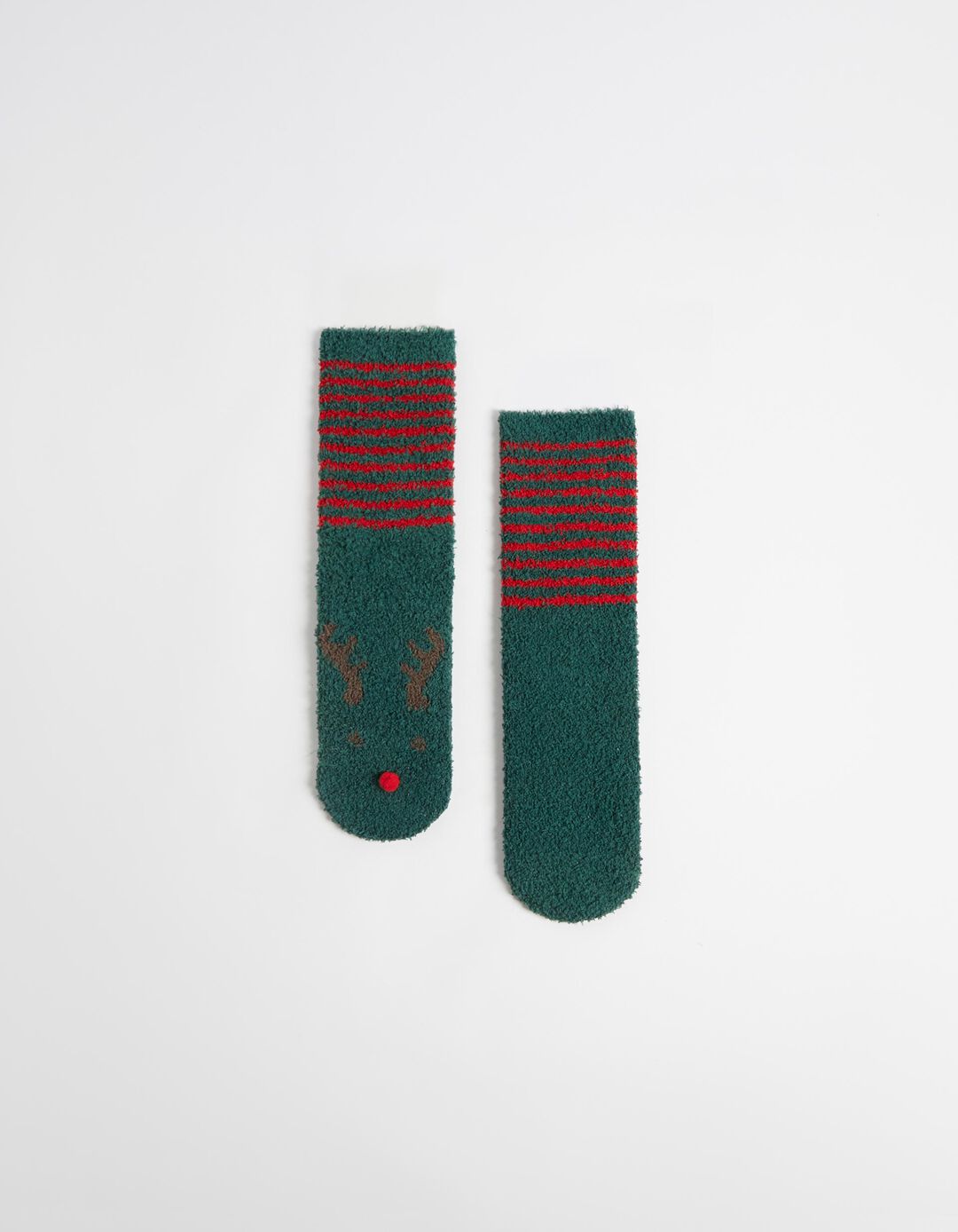 Pack 2 Pairs of Non-Slip Socks 'Christmas', Men, Multicolor