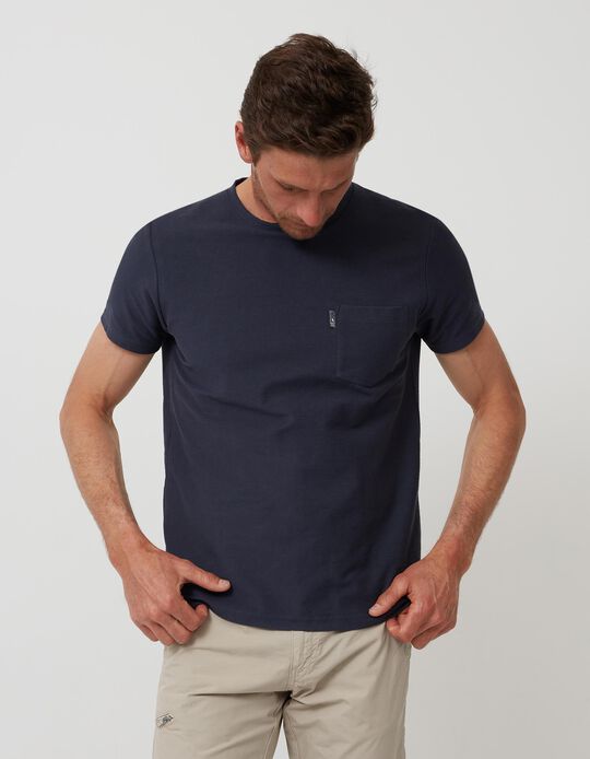 T-Shirt, Men, Dark Blue