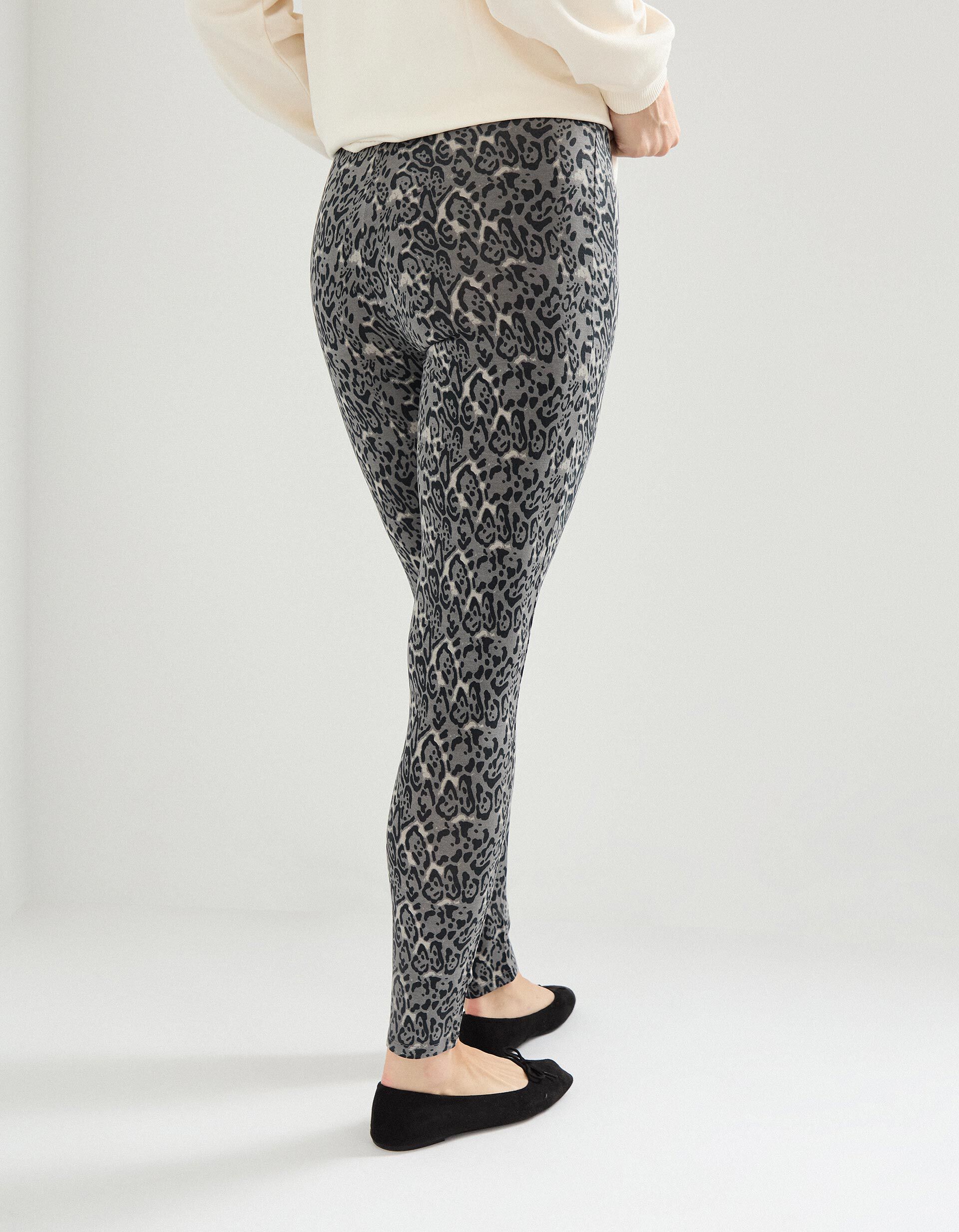 Comprar Online Leggings Estampados, Mulher, Cinzento Escuro 