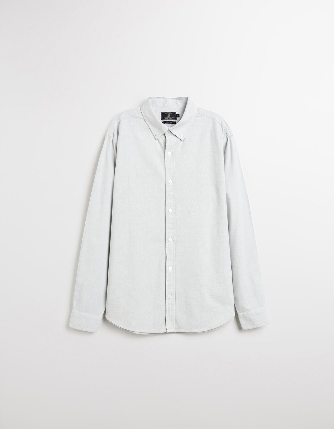 Camisa 'Slim Fit', Homem, Verde