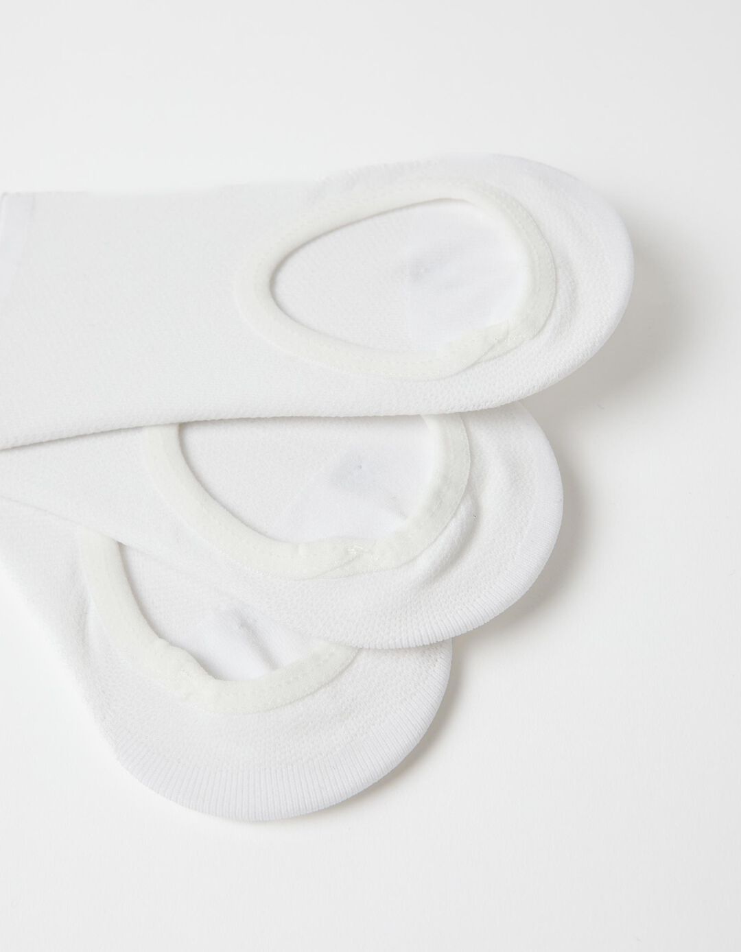 Pack 3 Pares de Meias Pezinhos, Homem, Branco
