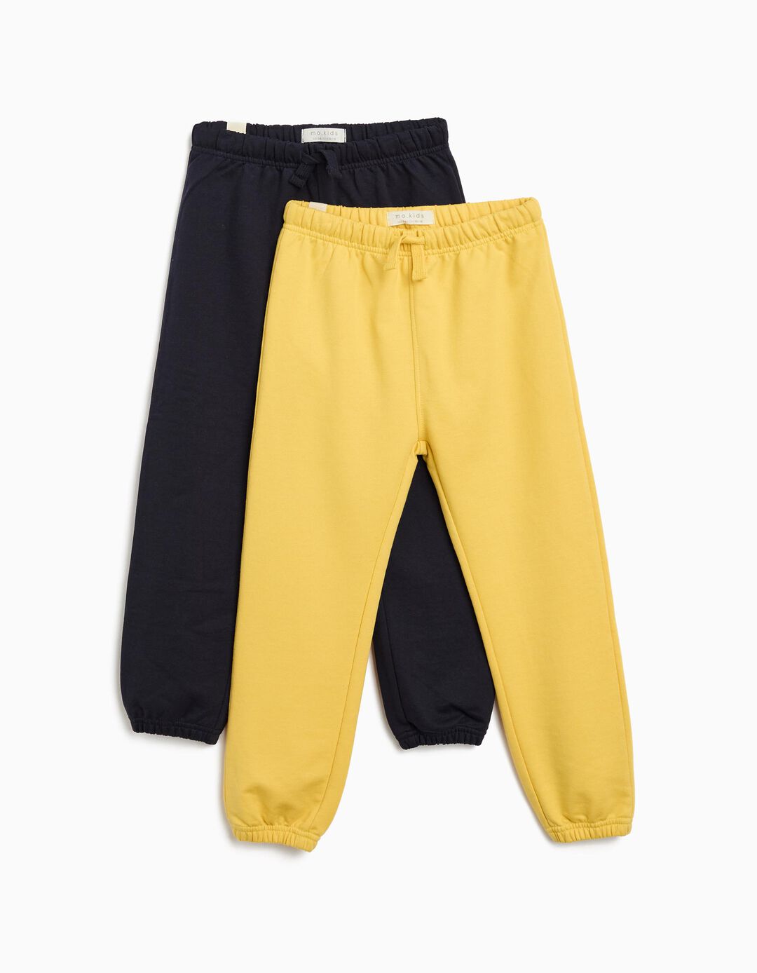 Pack 2 Joggers de Felpa, Menino, Amarelo Claro