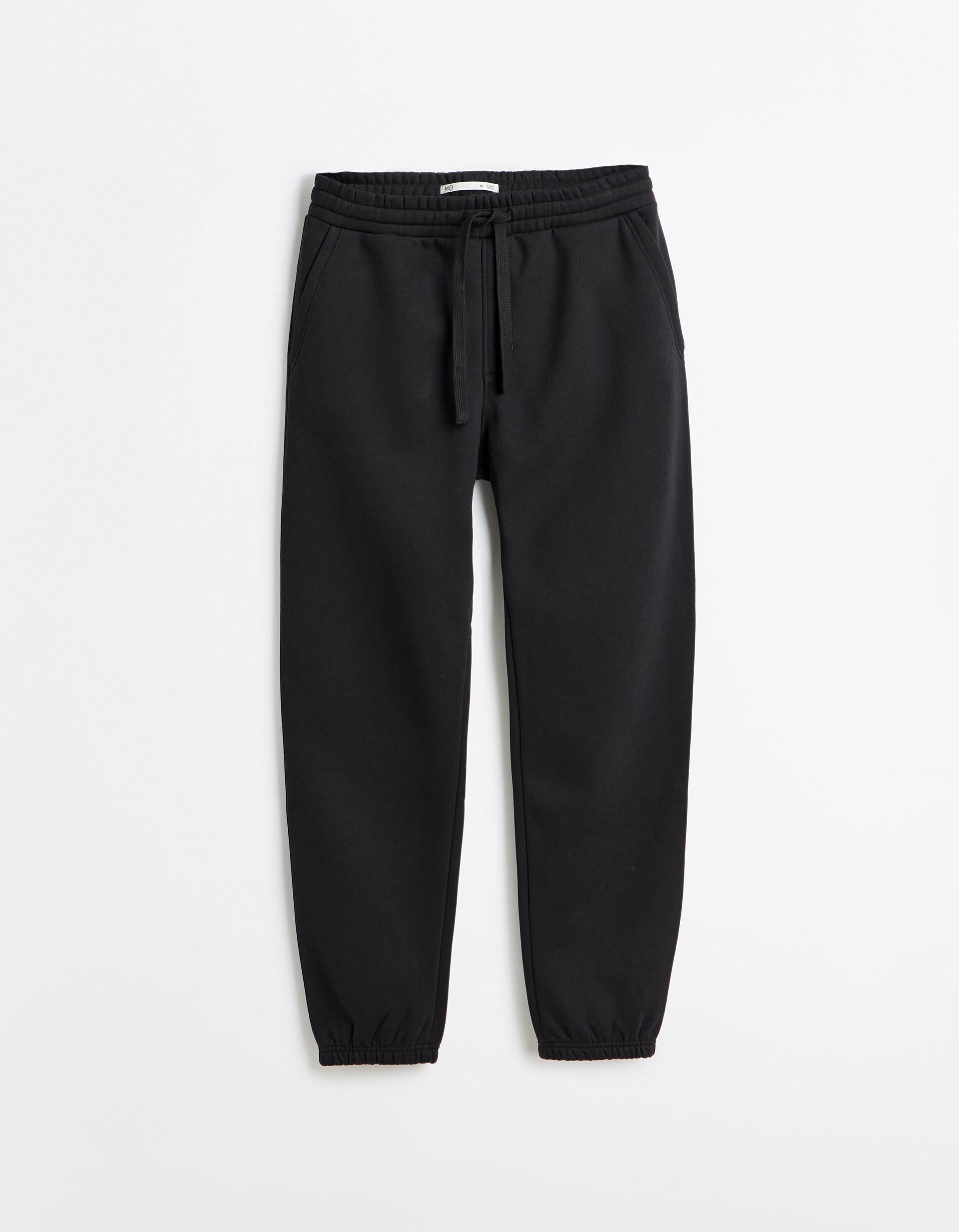 Comprar Online Cal&ccedil;as Jogger De Felpa, Homem, Preto