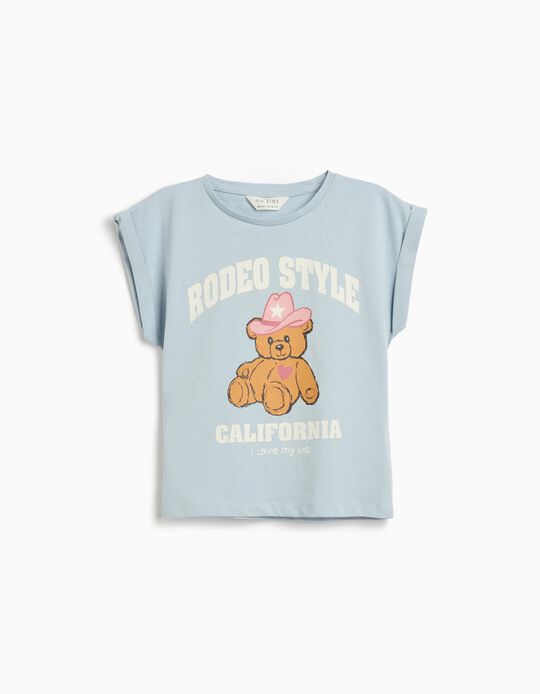 Comprar Online T-shirt Print, Menina, Azul