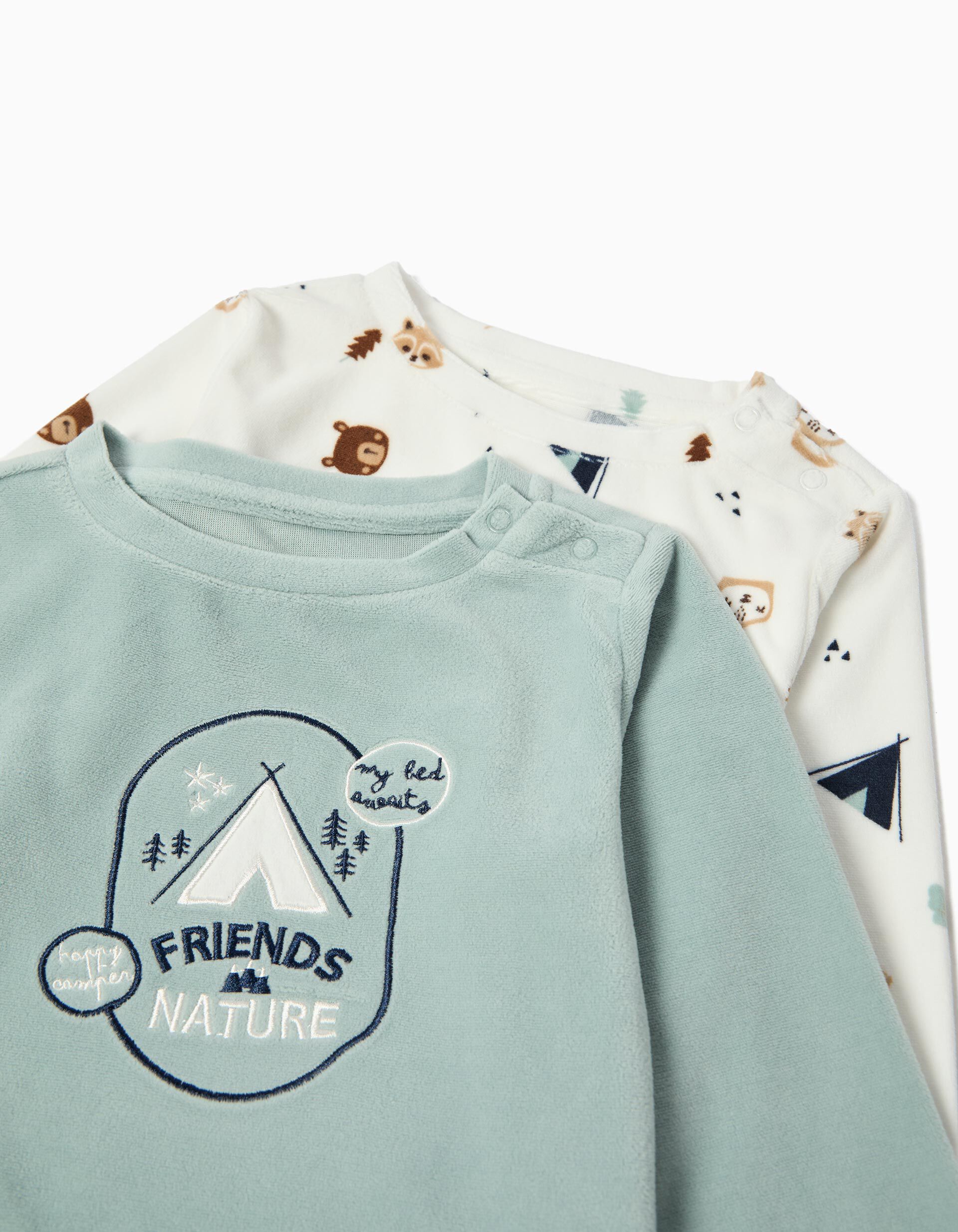 Comprar Online Pack 2 Pijamas de Manga Comprida, Menino, Multicor