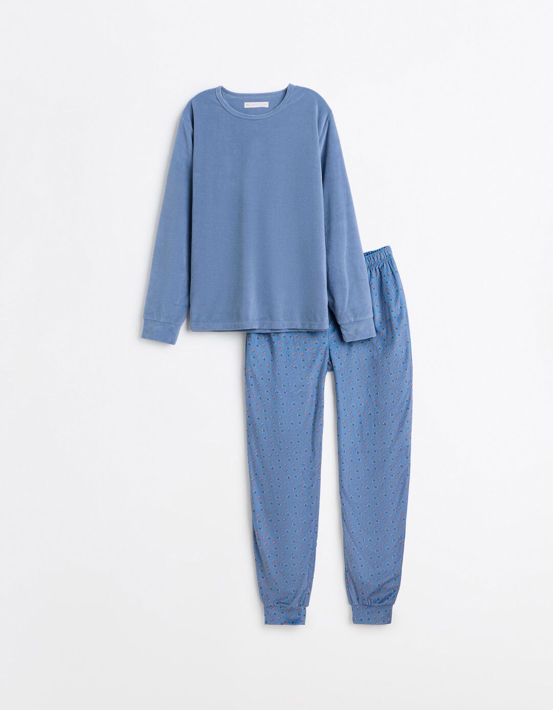 Pijama De Veludo, Homem, Azul