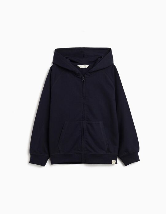 Comprar Online Casaco com Capuz, Menino, Azul Escuro 