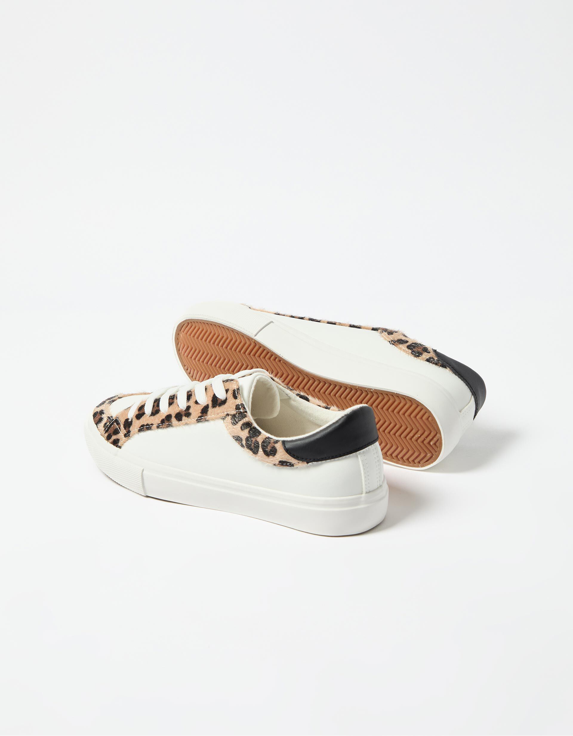 Comprar Online Sapatilhas Animal Print, Mulher, Branco