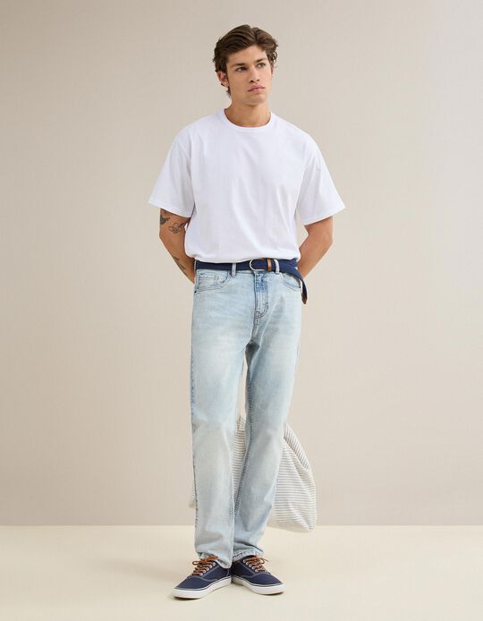 Comprar Online Jeans 'Slim Fit', Homem, Azul Claro