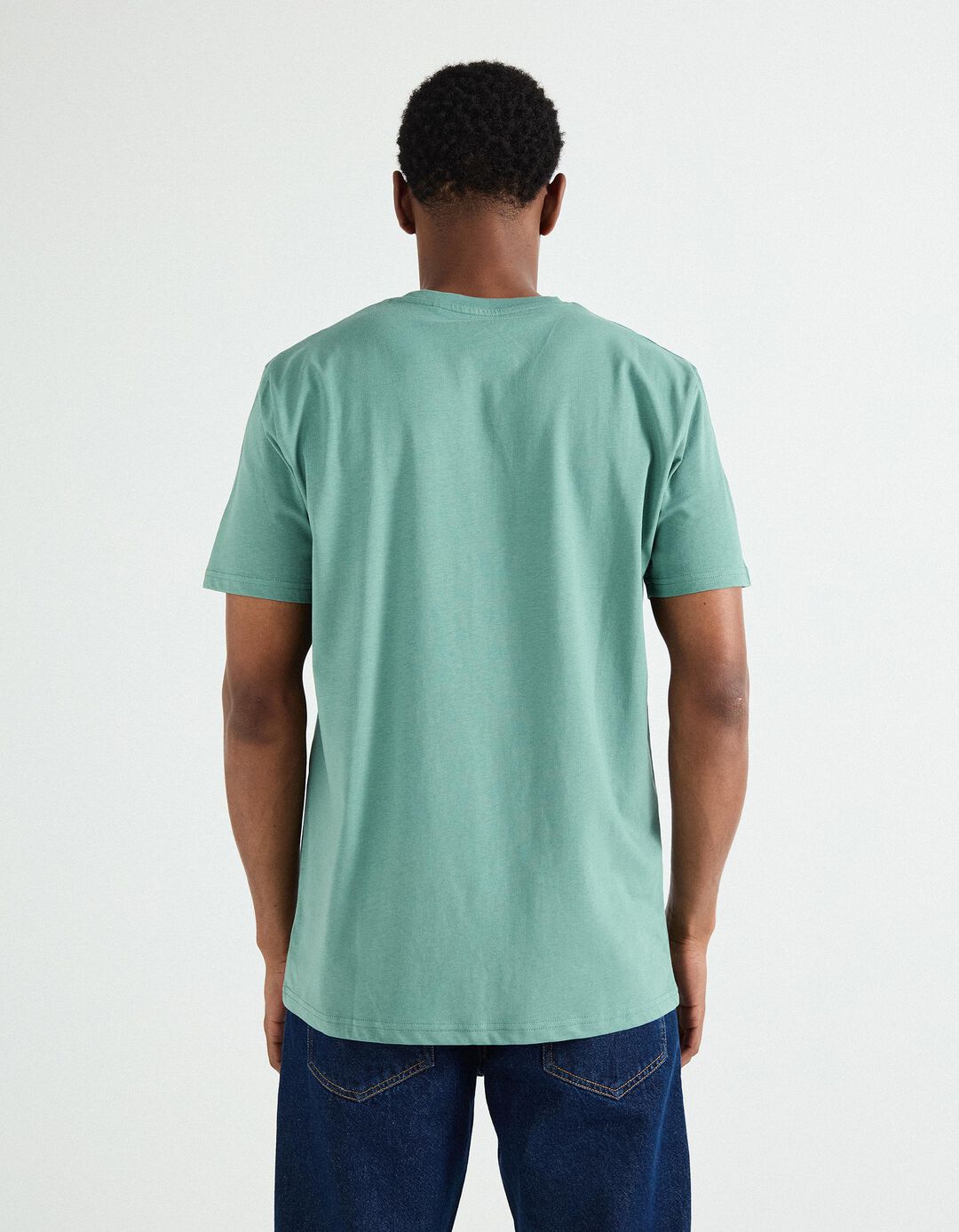 T-shirt, Homem, Verde
