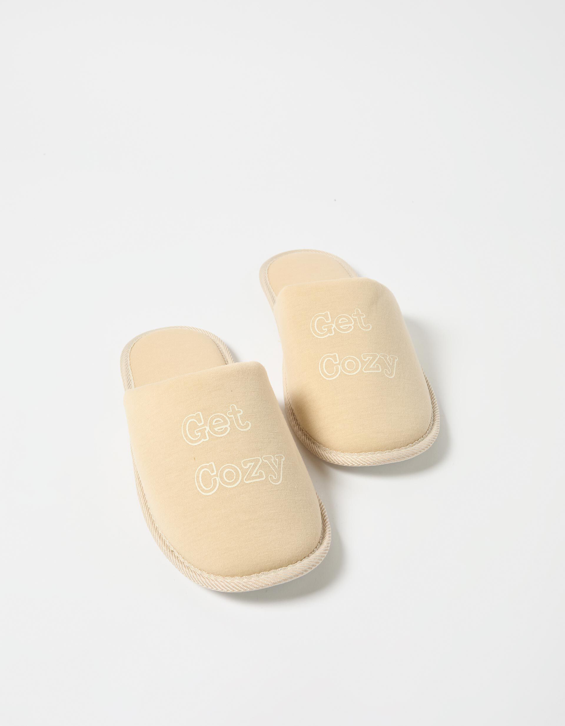 Comprar Online Chinelos de Quarto, Mulher, Bege Claro