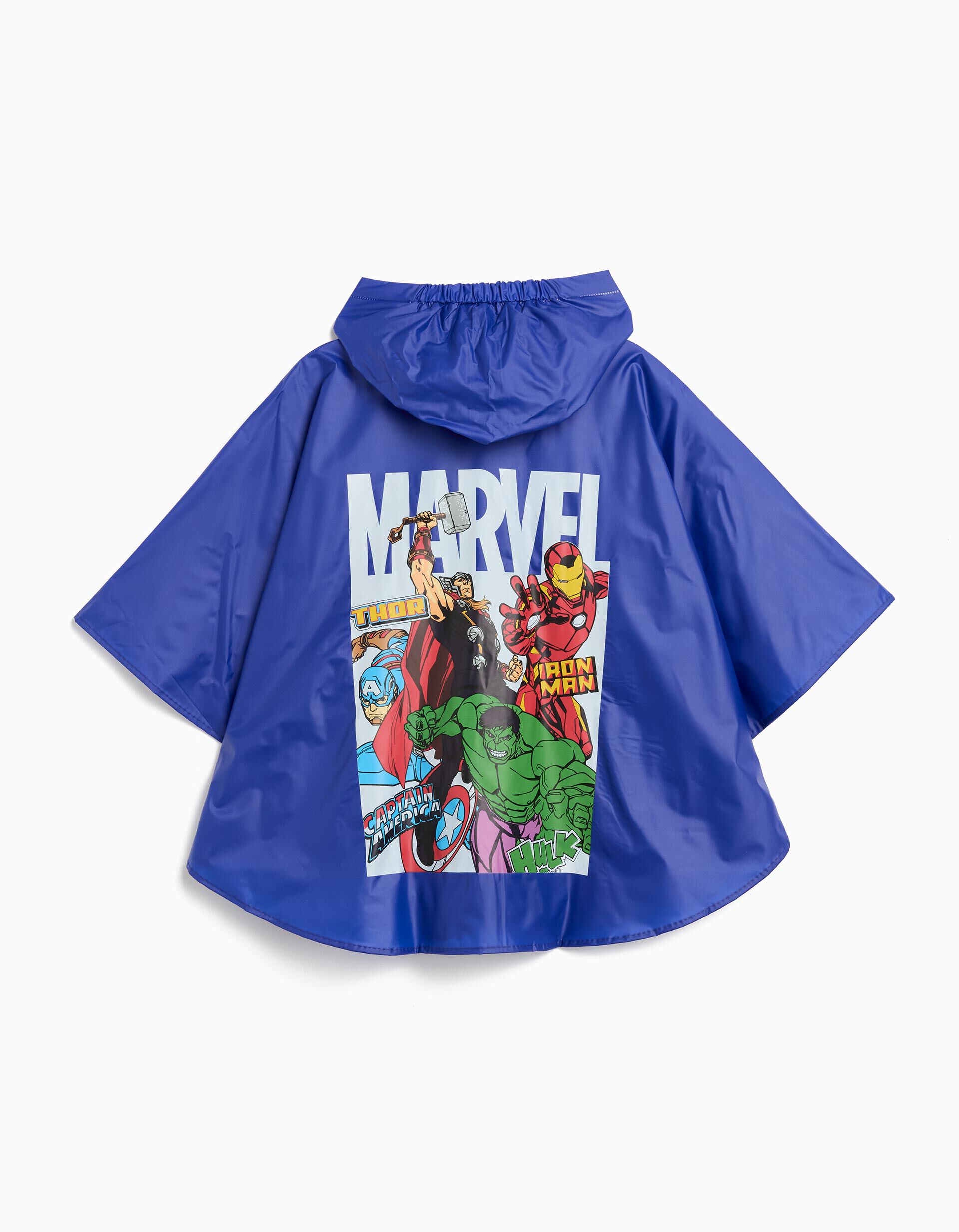 Comprar Online Poncho Imperme&aacute;vel 'Avengers' &copy;Disney, Menino, Azul