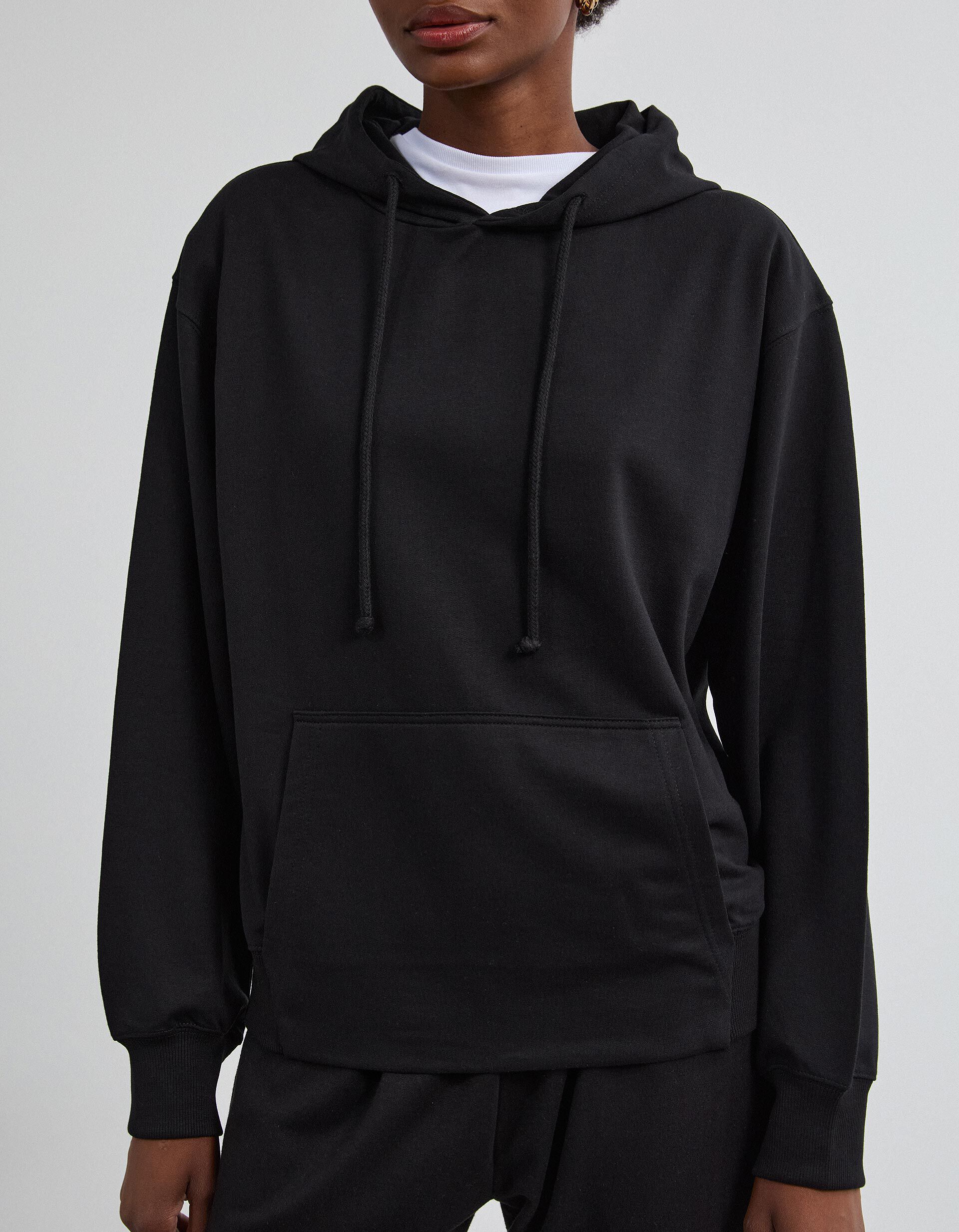 Comprar Online Sweatshirt Com Capuz, Mulher, Preto