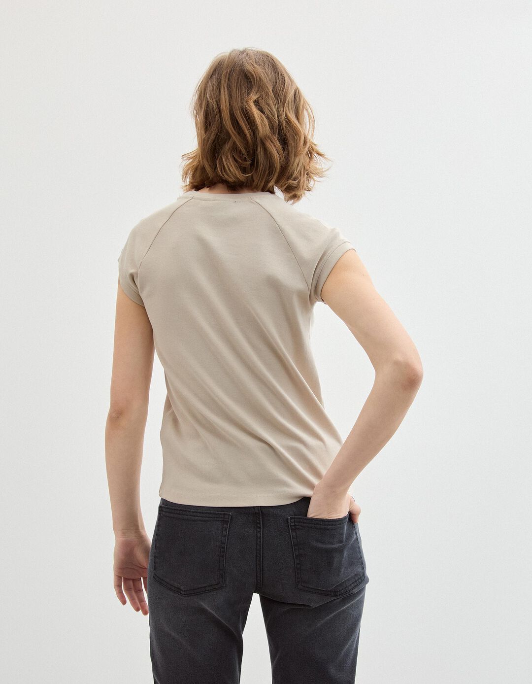 T-shirt Pink Floyd, Mulher, Bege