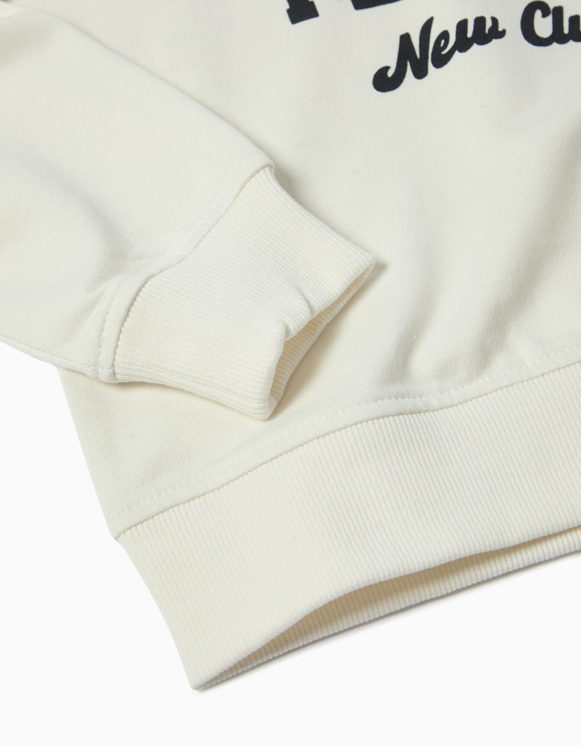 Comprar Online Sweatshirt de Felpa, Menino, Cru