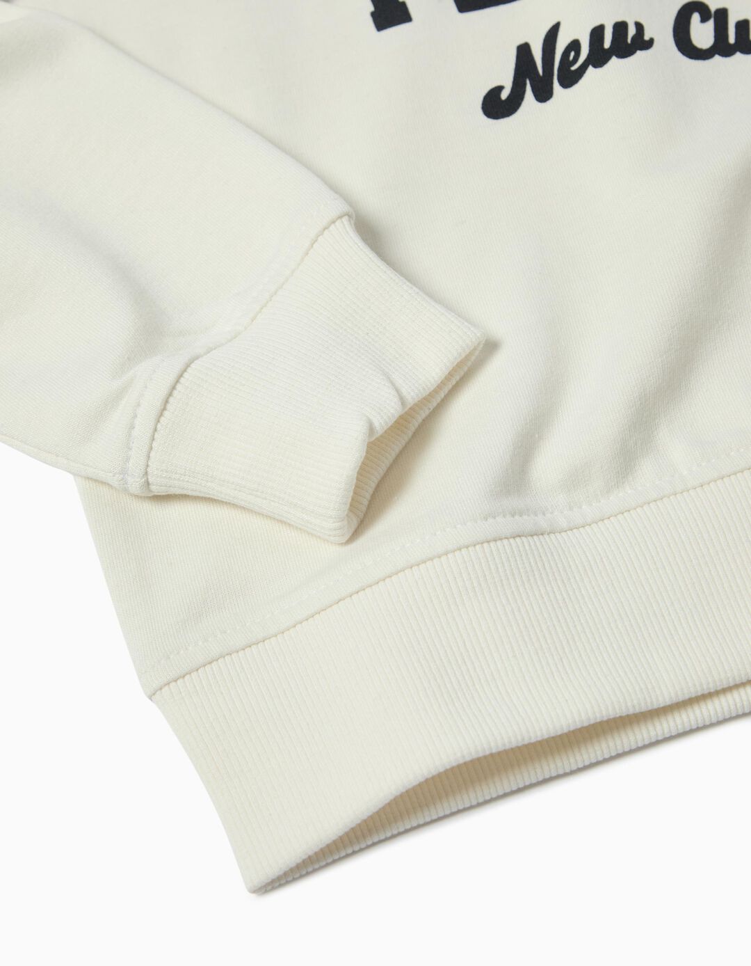 Sweatshirt de Felpa, Menino, Cru