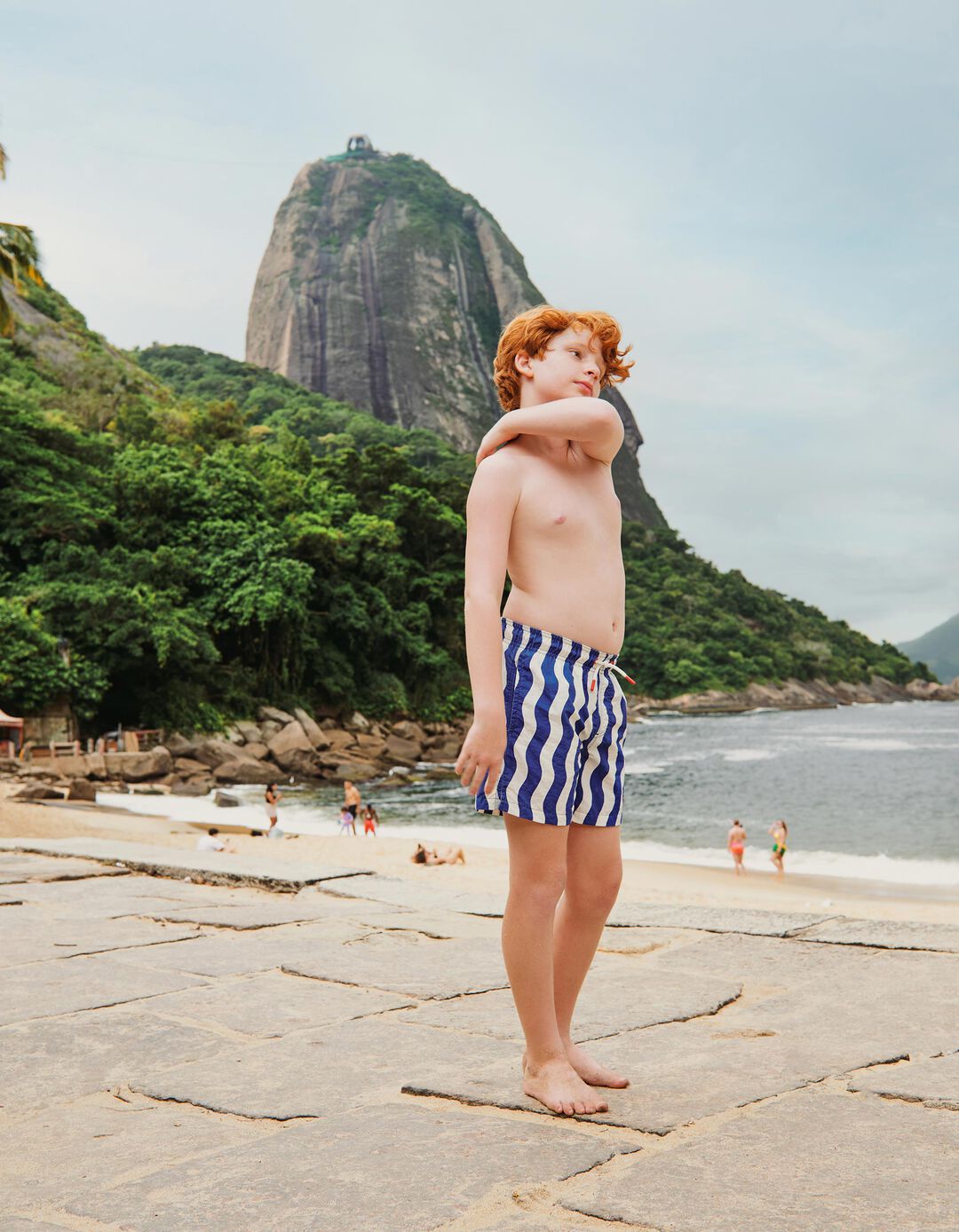 Cal&ccedil;&otilde;es de Banho, Menino, Azul