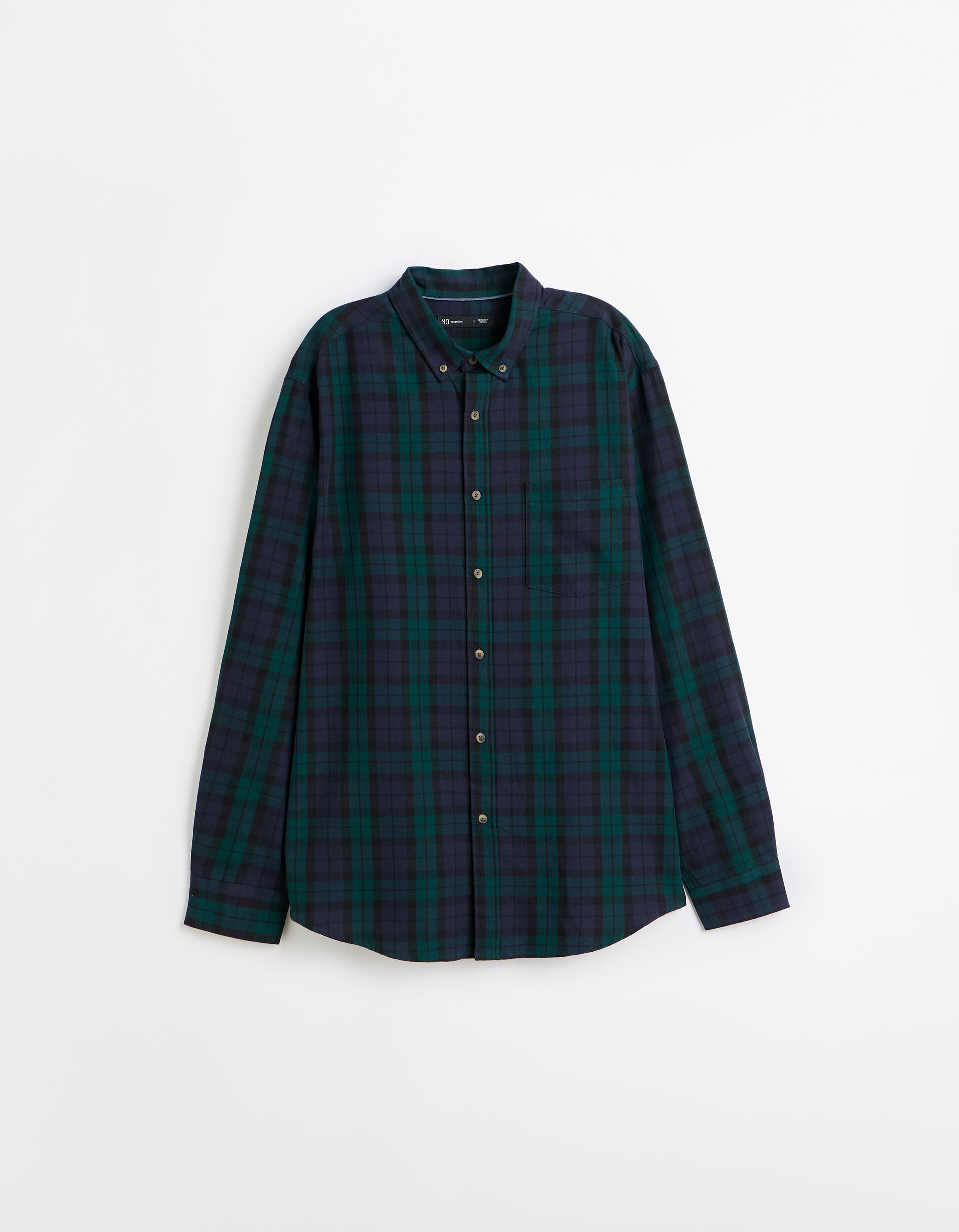 Camisa Xadrez, Homem, Azul Escuro