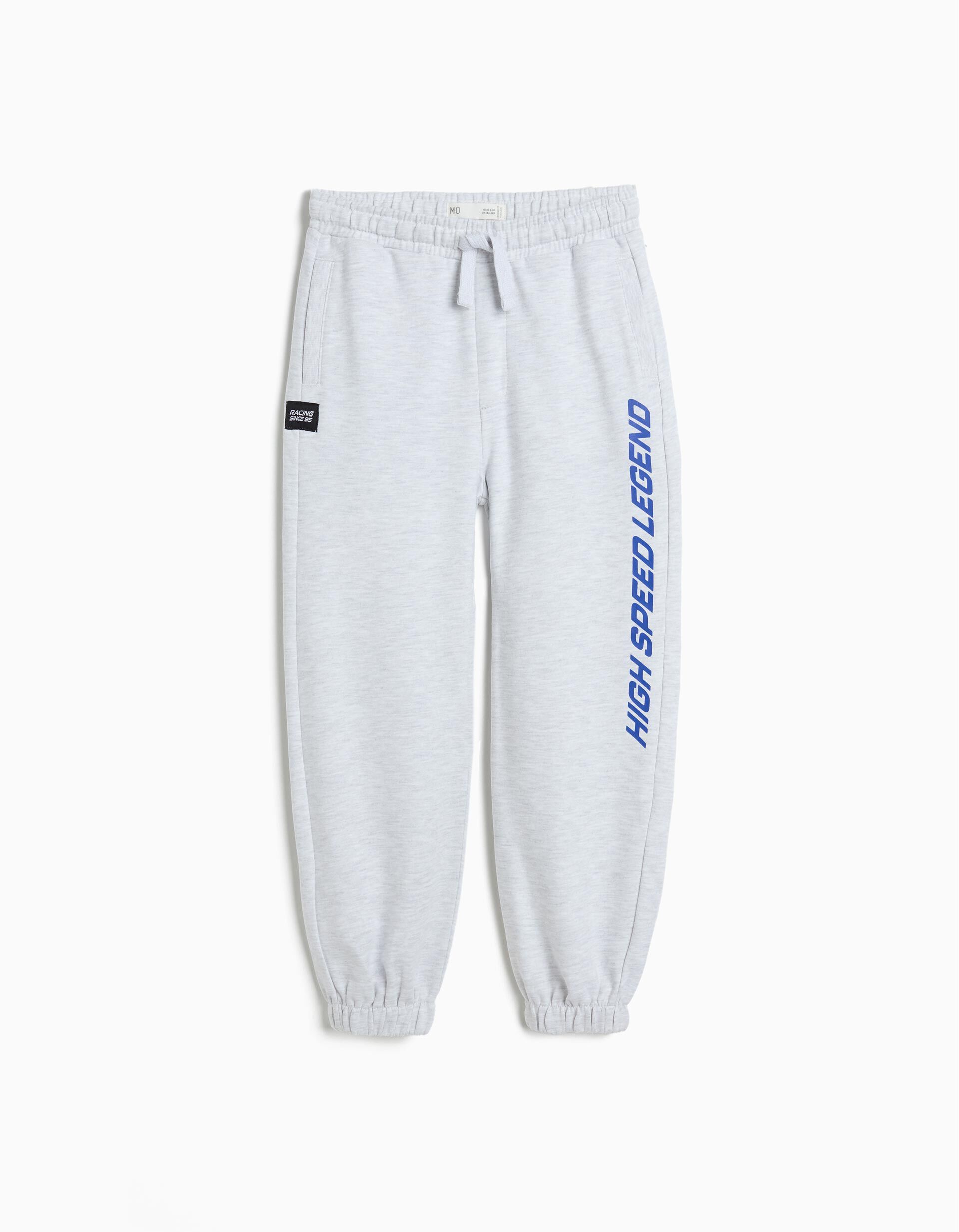 Comprar Online Cal&ccedil;as de Jogging, Menino, Cinzento Claro