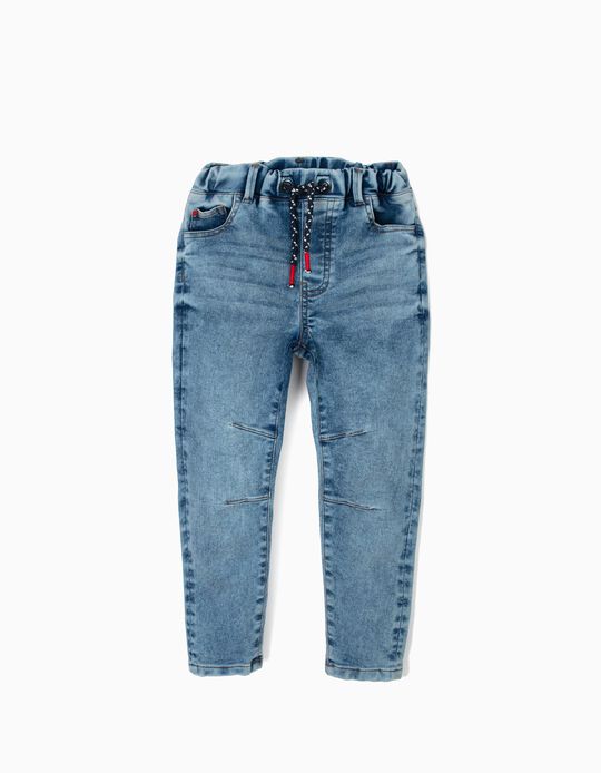 Cal&ccedil;as de ganga com lavagem