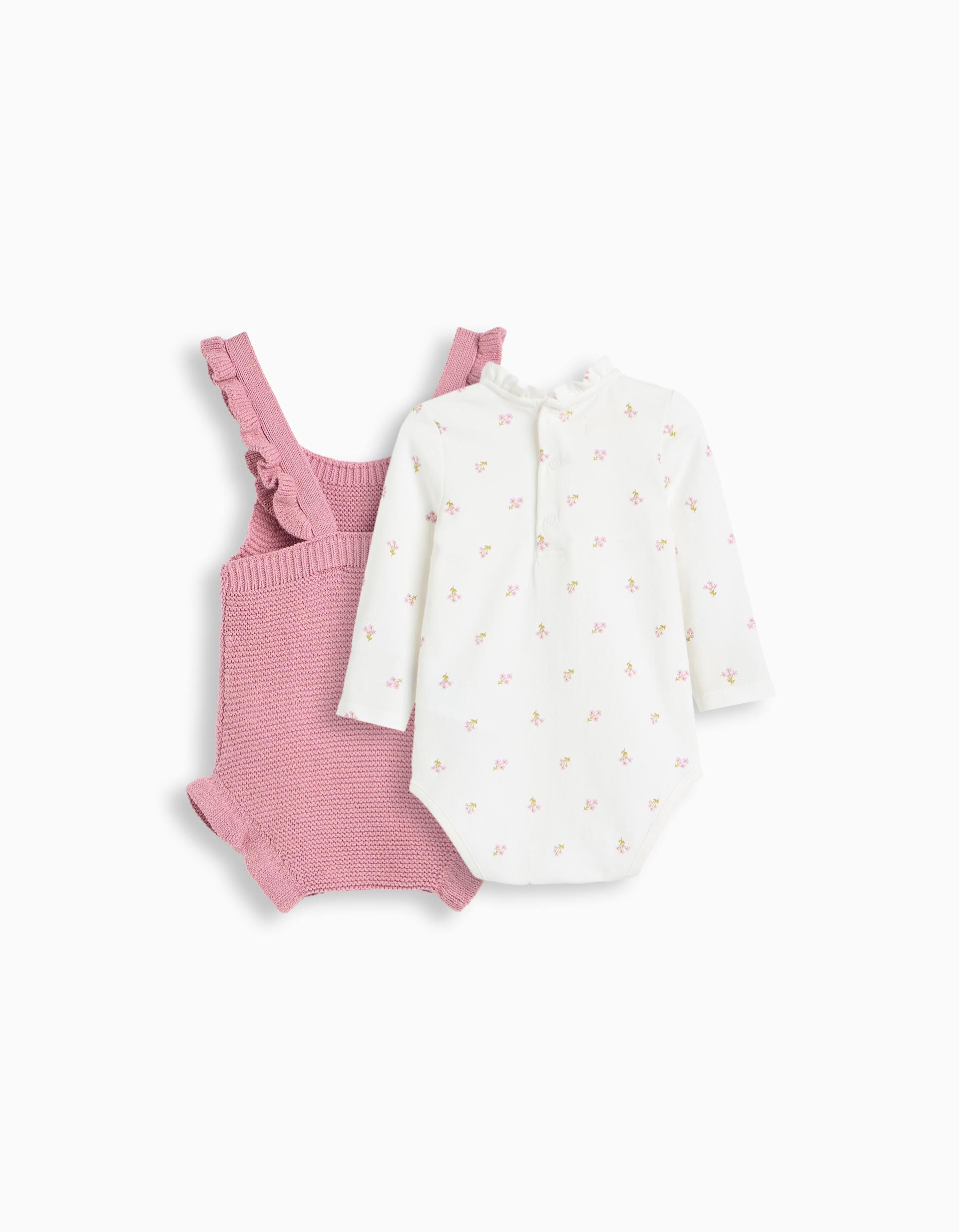 Comprar Online Conjunto Body E Fofo, Rec&eacute;m-Nascido, Rosa