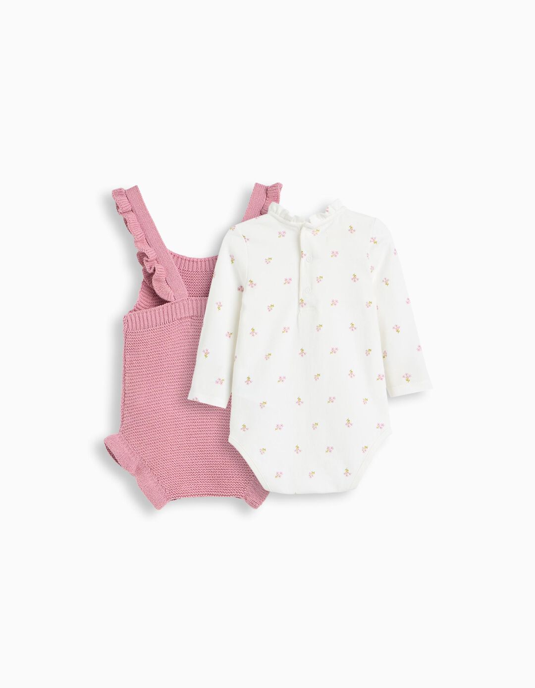 Conjunto Body E Fofo, Rec&eacute;m-Nascido, Rosa