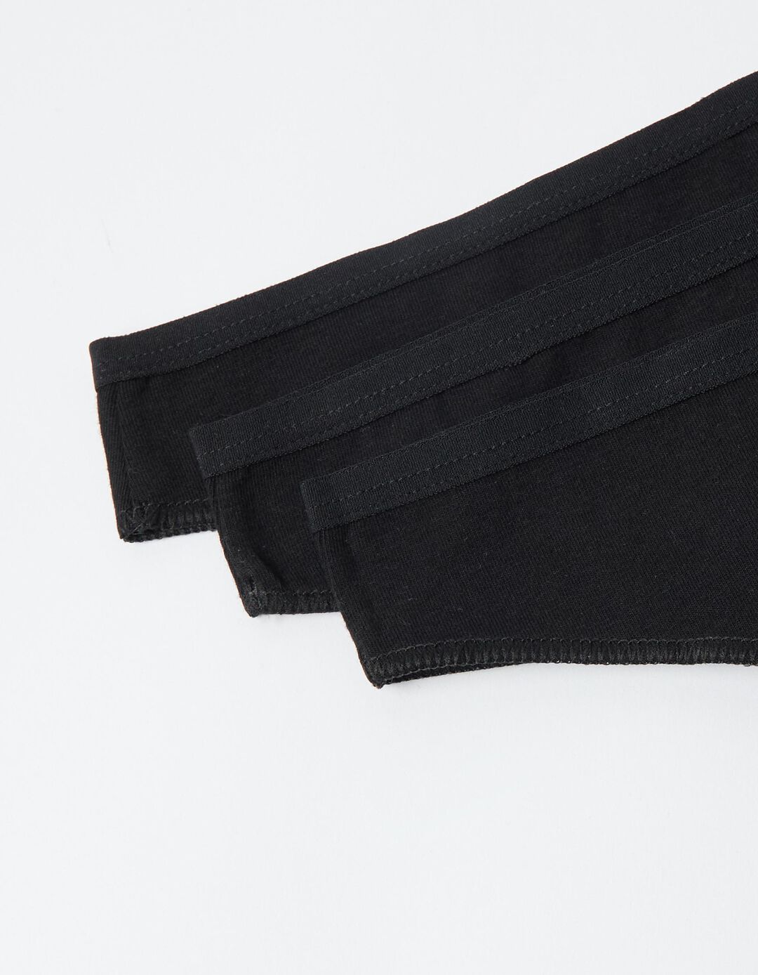 Pack 3 Cuecas, Mulher, Preto