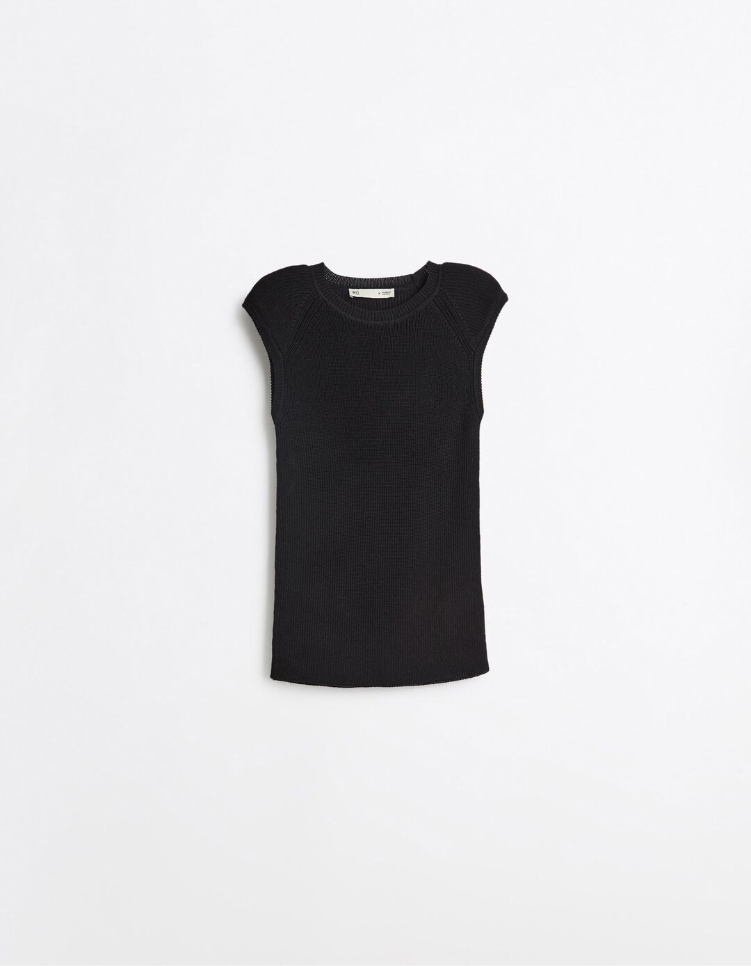 Sweater Sem Mangas, Mulher, Preto