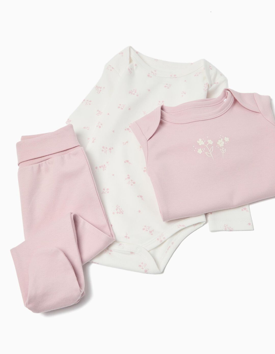 Conjunto 3 Peças, Menina, Lilás Claro