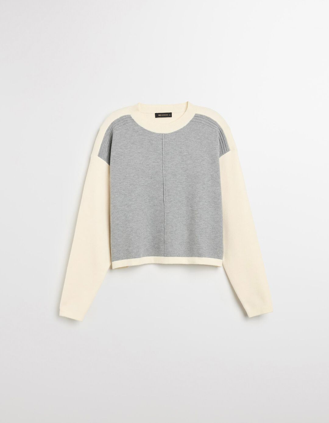 Camisola de Malha, Mulher, Cinzento Claro