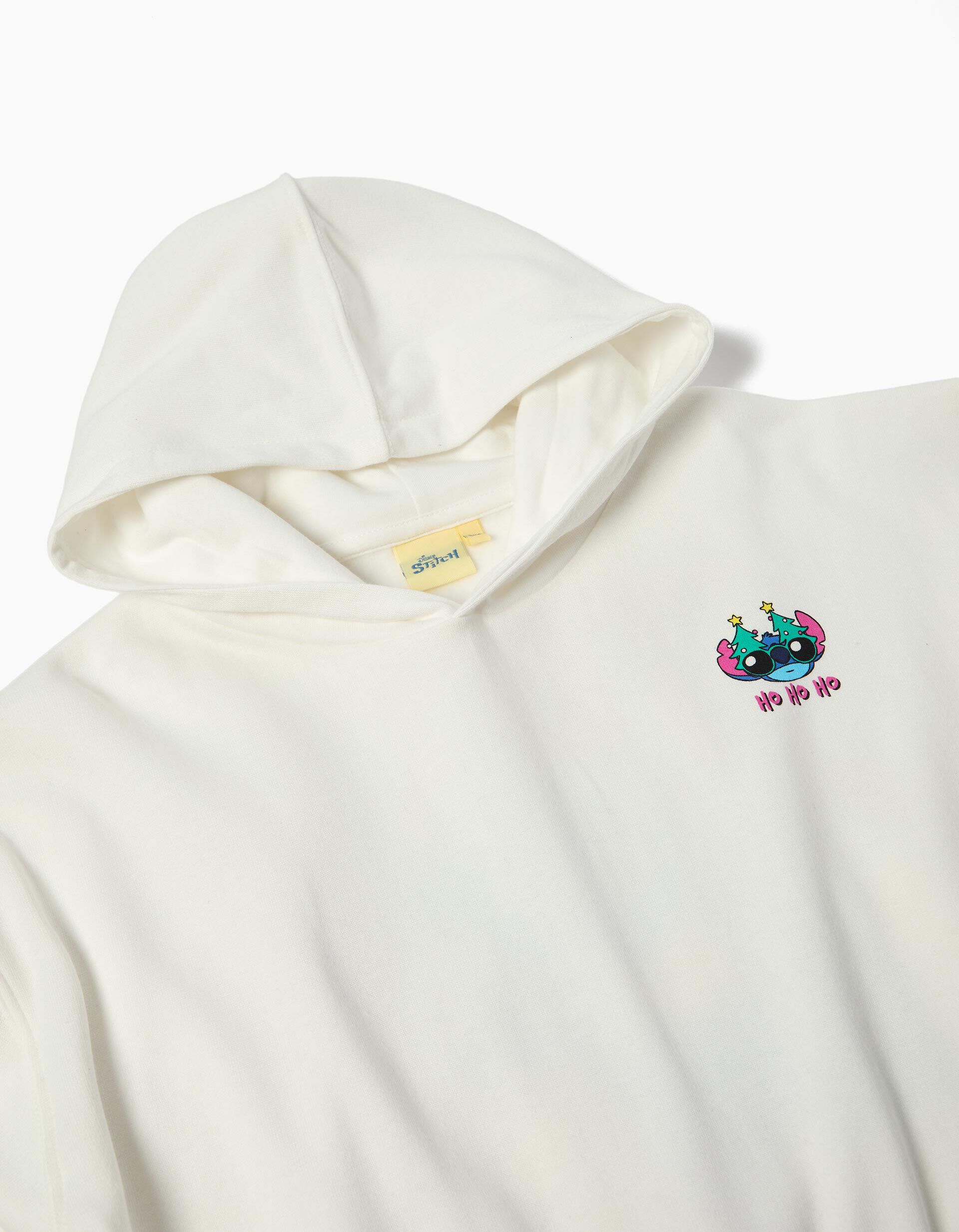 Comprar Online Sweatshirt Capuz 'Stitch' &copy;Disney, Menina, Branco