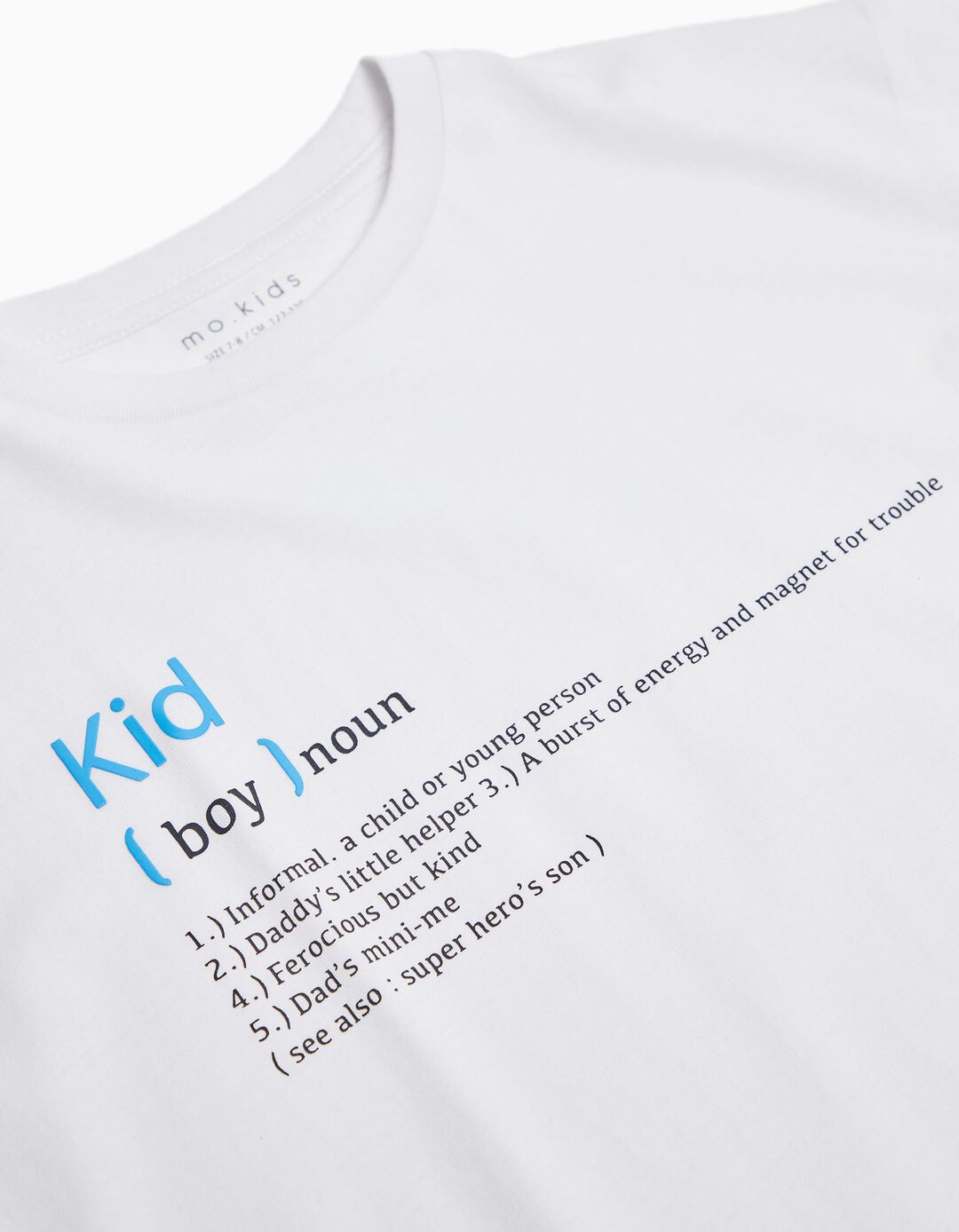T-shirt 'Dia do Pai', Menino, Branco