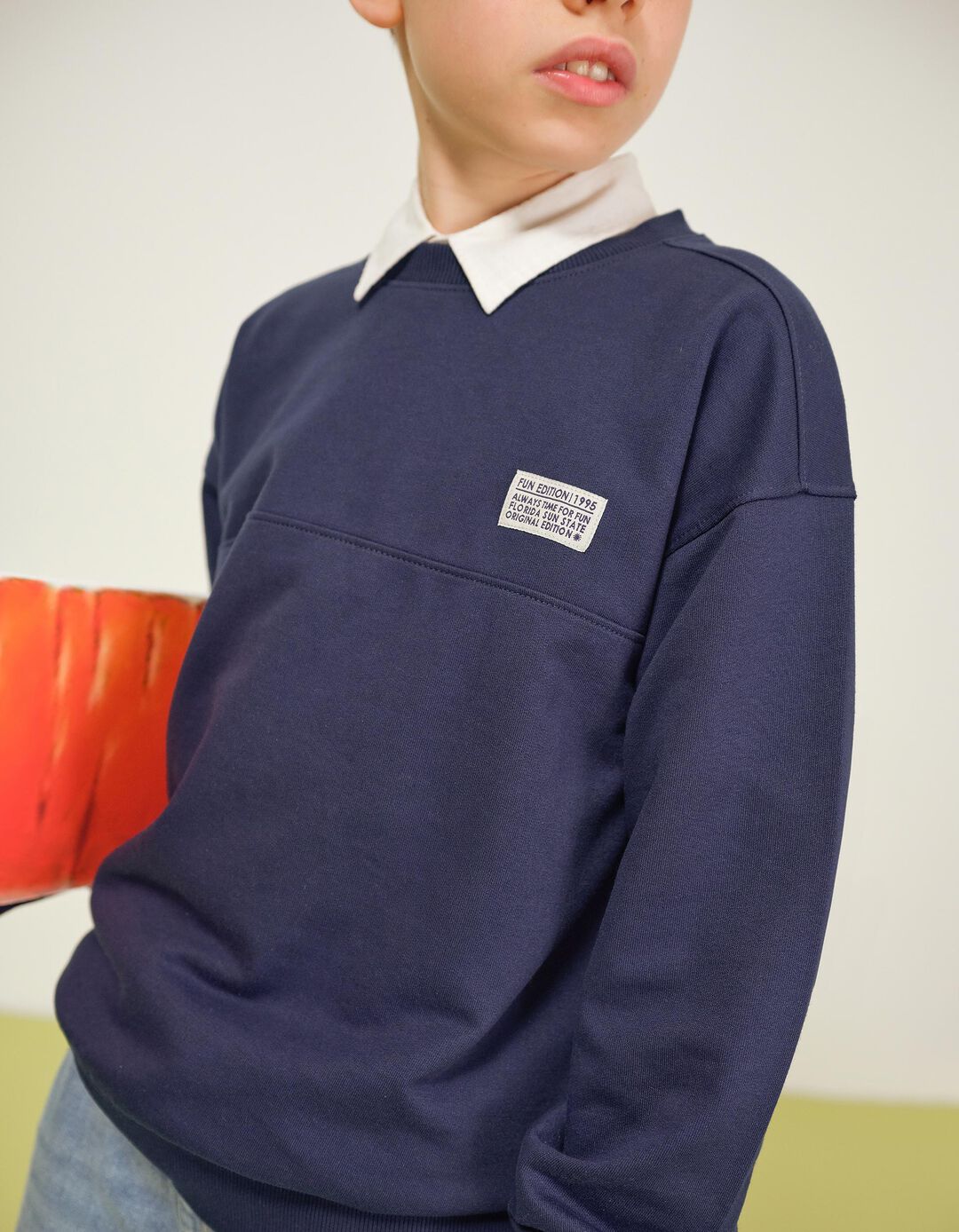 Sweatshirt, Menino, Azul