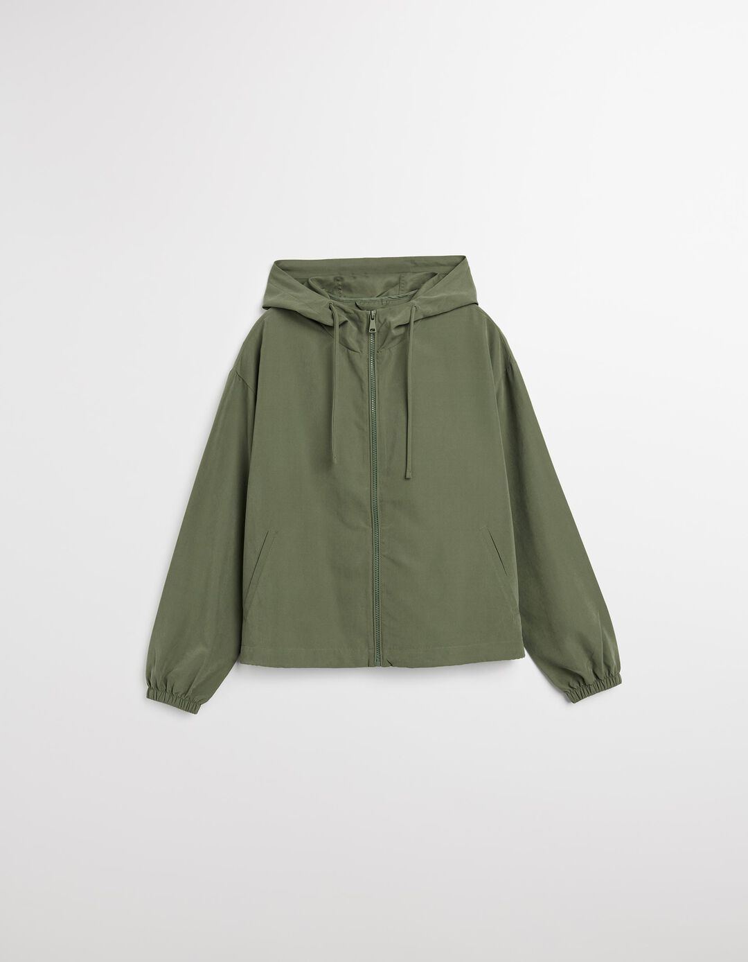 Parka com Capuz, Mulher, Verde