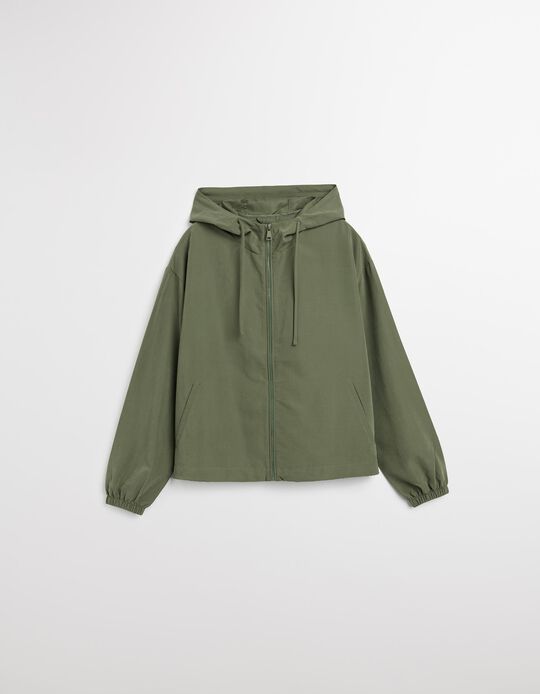 Comprar Online Parka com Capuz, Mulher, Verde