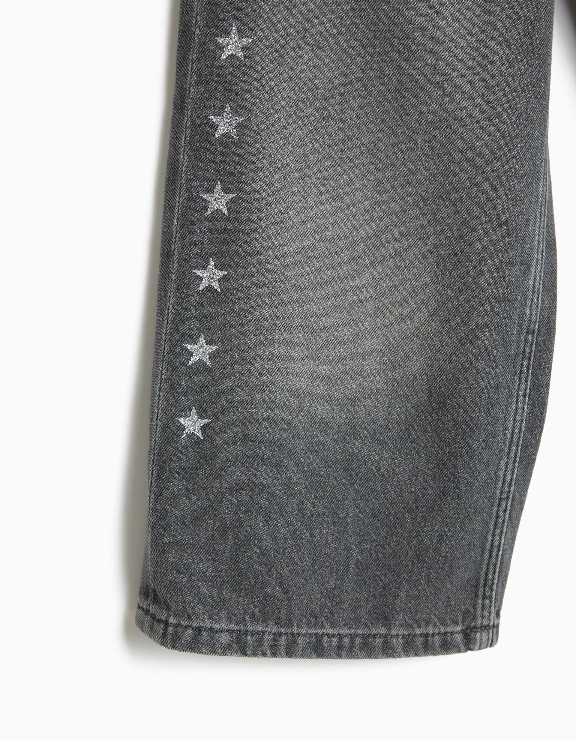 Comprar Online Cal&ccedil;as Wide Leg, Menina, Cinzento