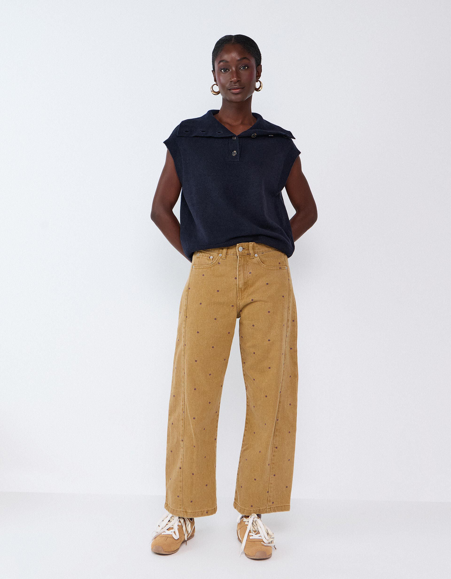Comprar Online Cal&ccedil;as De Ganga 'Barrel', Mulher, Amarelo Torrado