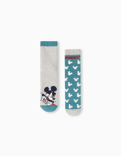 2 Pairs of Non-Slip 'Disney' Socks Pack, Boys, Multicolour