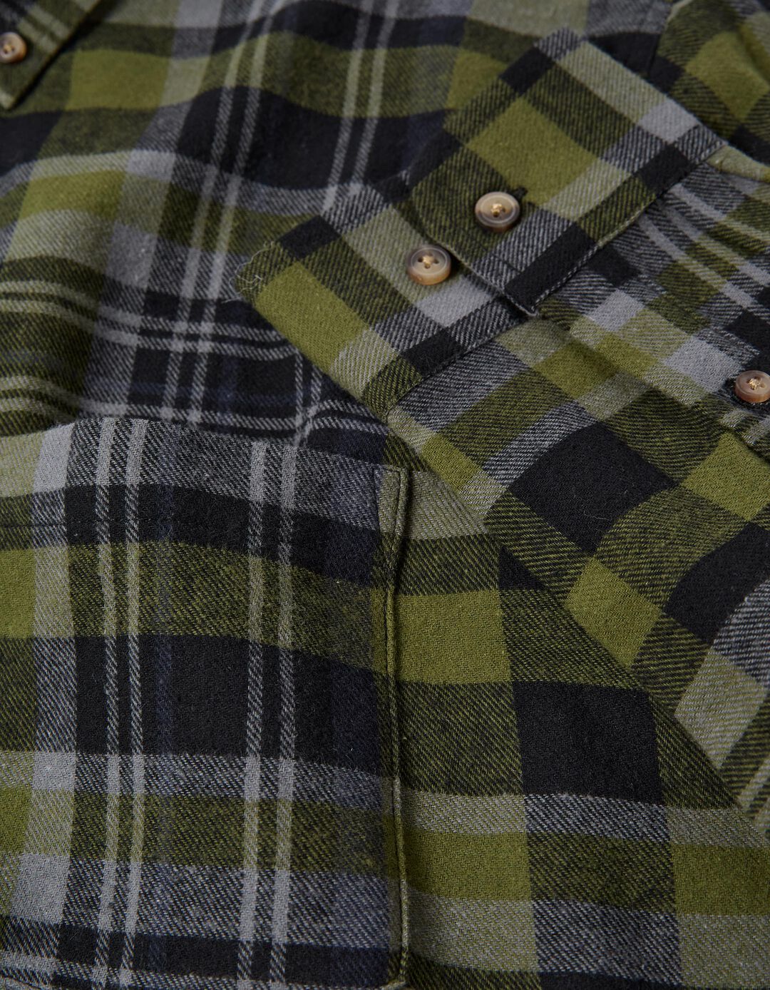 Camisa Flanela de Xadrez, Homem, Verde