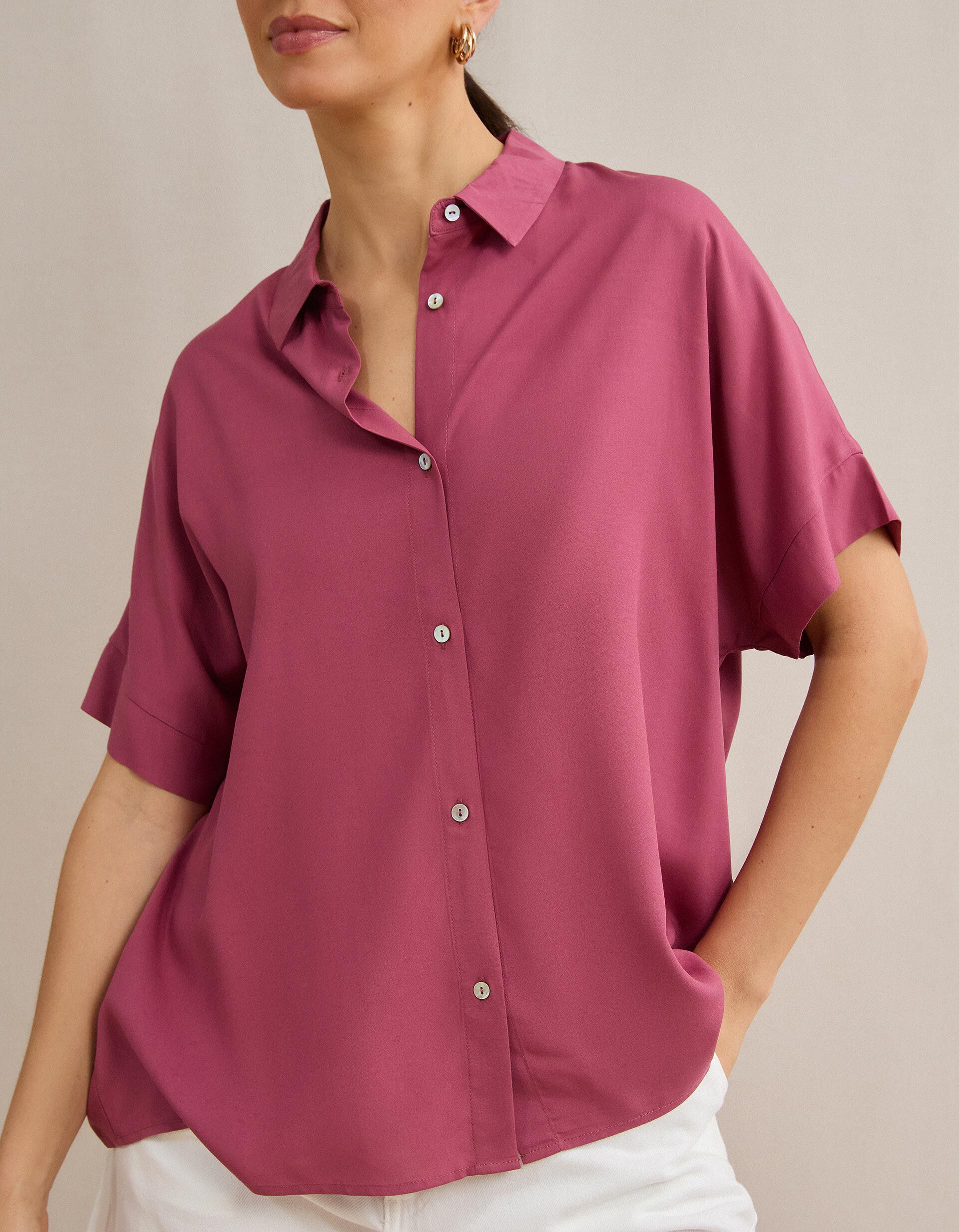 Comprar Online Camisa, Mulher, Rosa Escuro