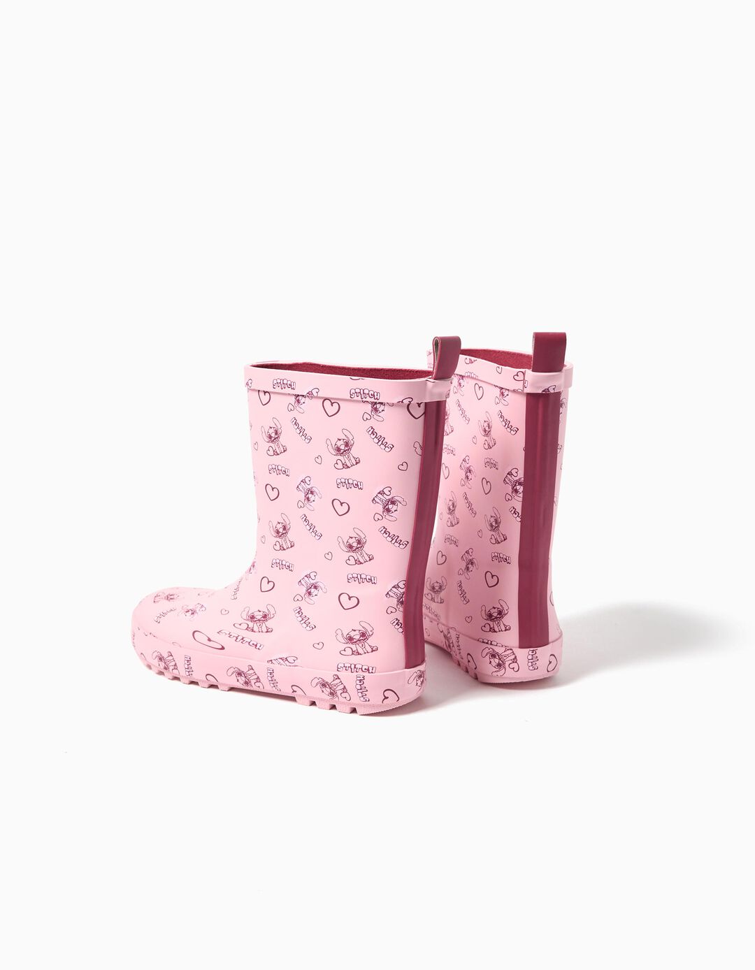 Galochas 'Stitch' ©Disney, Menina, Rosa 