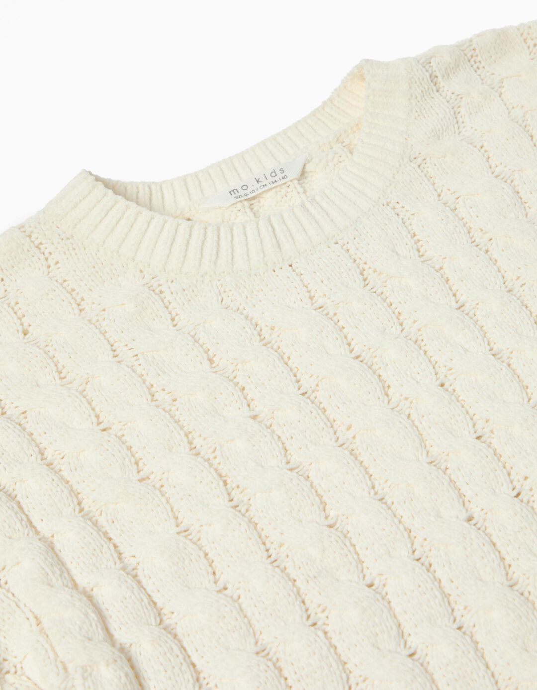 Camisola de Malha, Menina, Branco