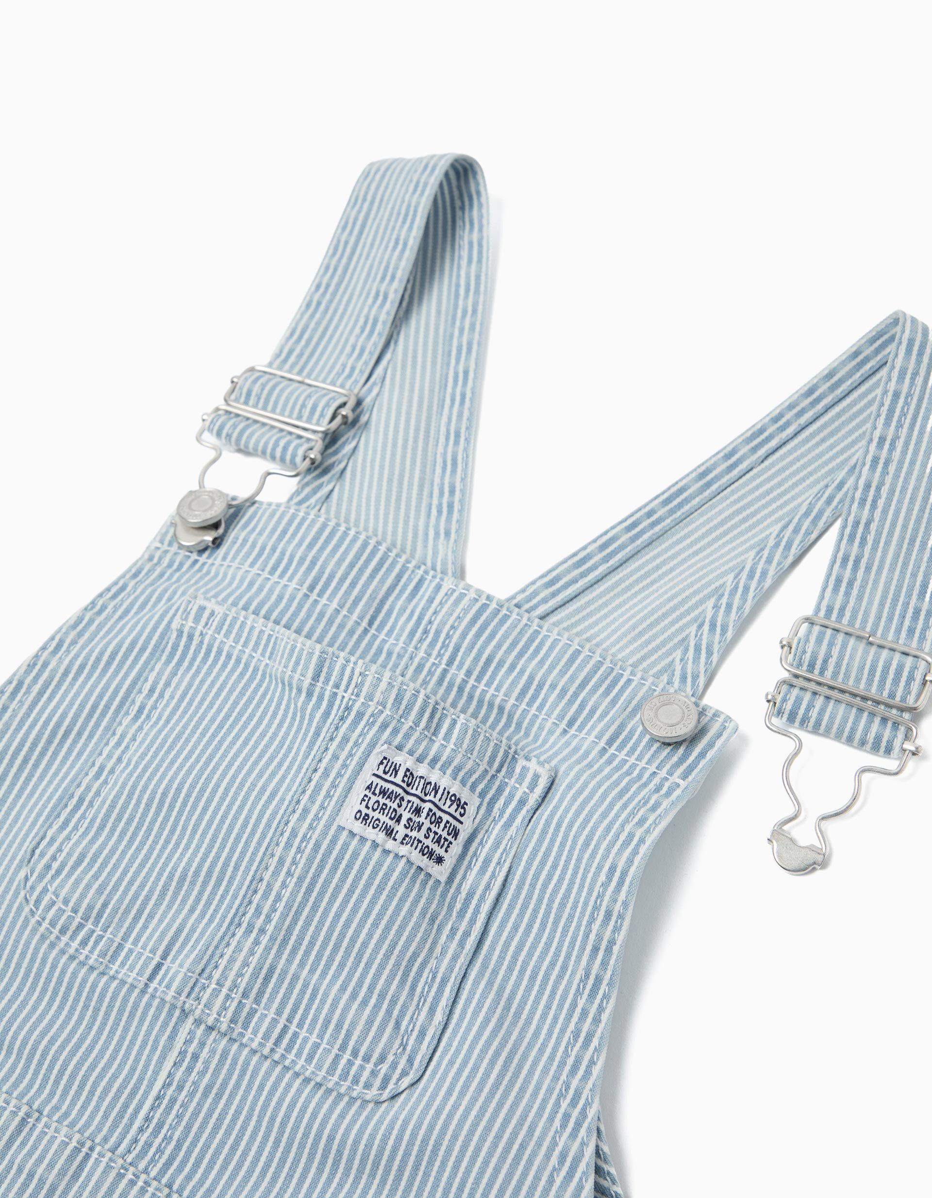 Comprar Online Jardineiras Riscas, Menino, Azul