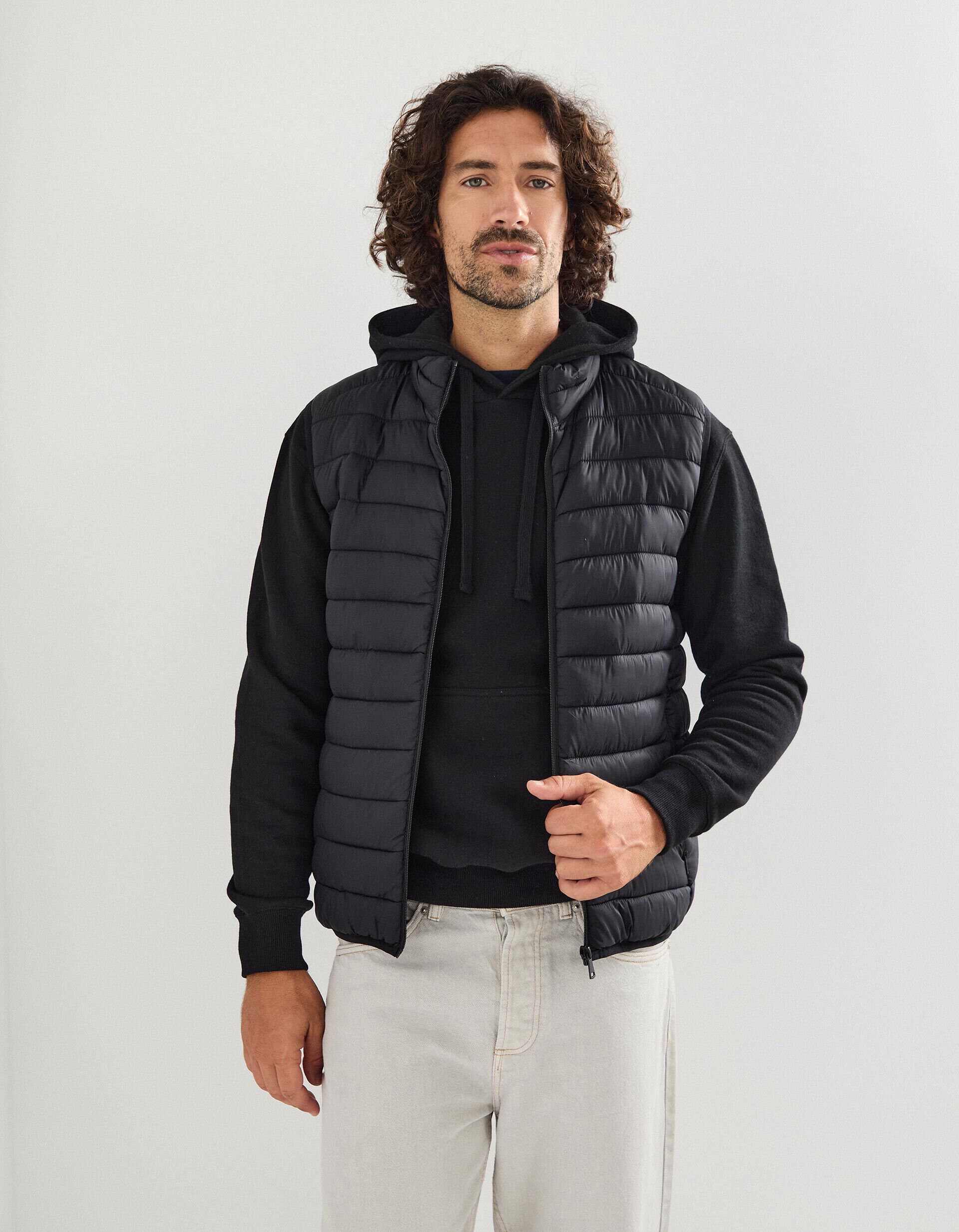 Comprar Online Colete Acolchoado, Homem, Preto