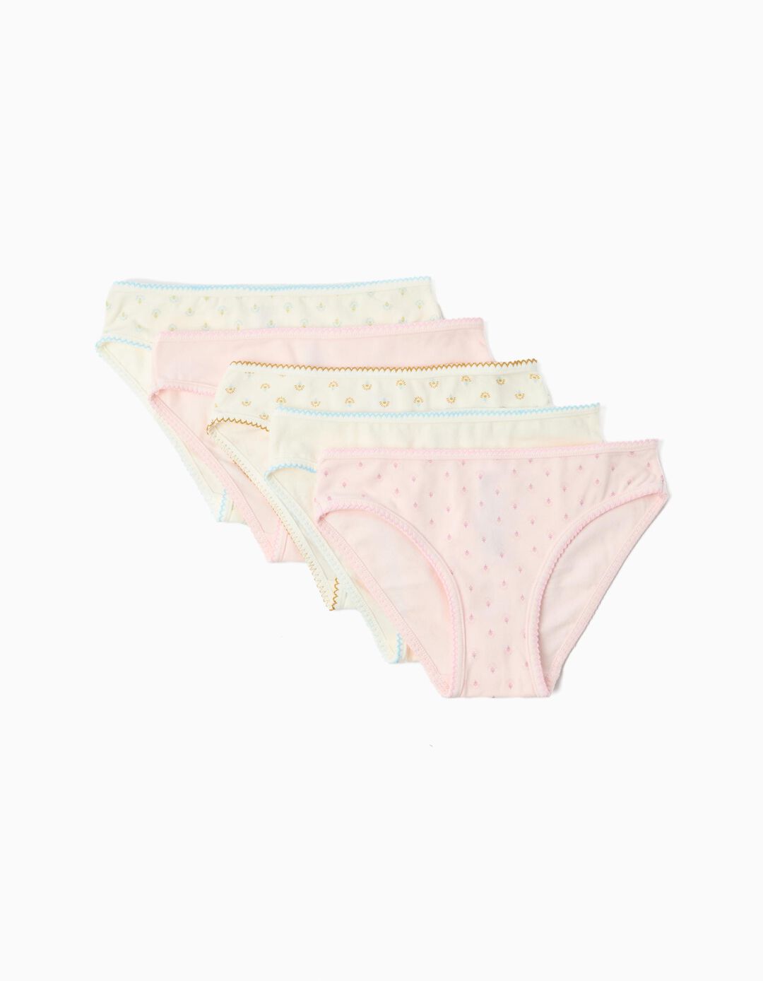 Pack 5 Cuecas, Menina, Multicolor