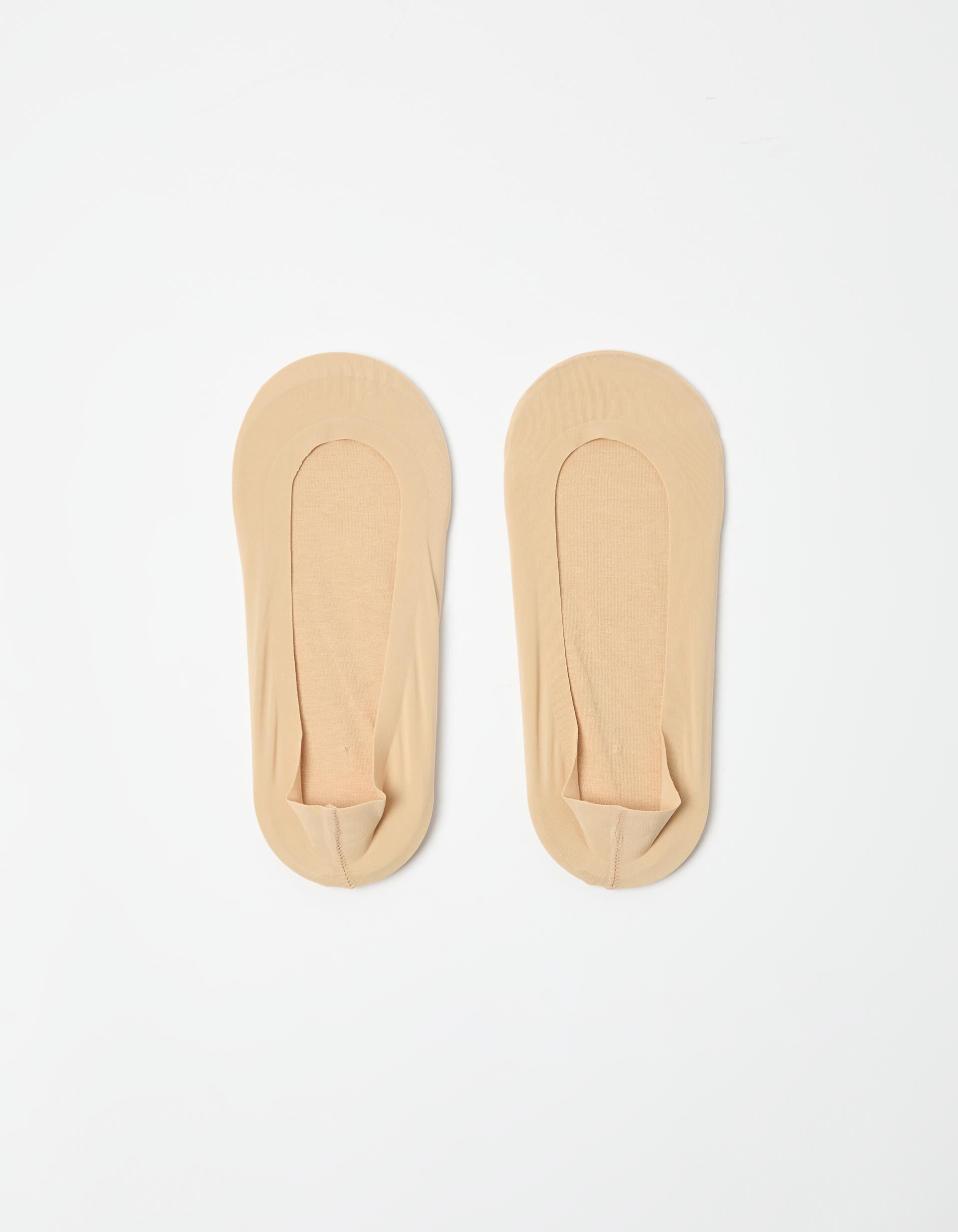 Comprar Online Pack 2 Pares de Meias Invis&iacute;veis, Mulher, Bege