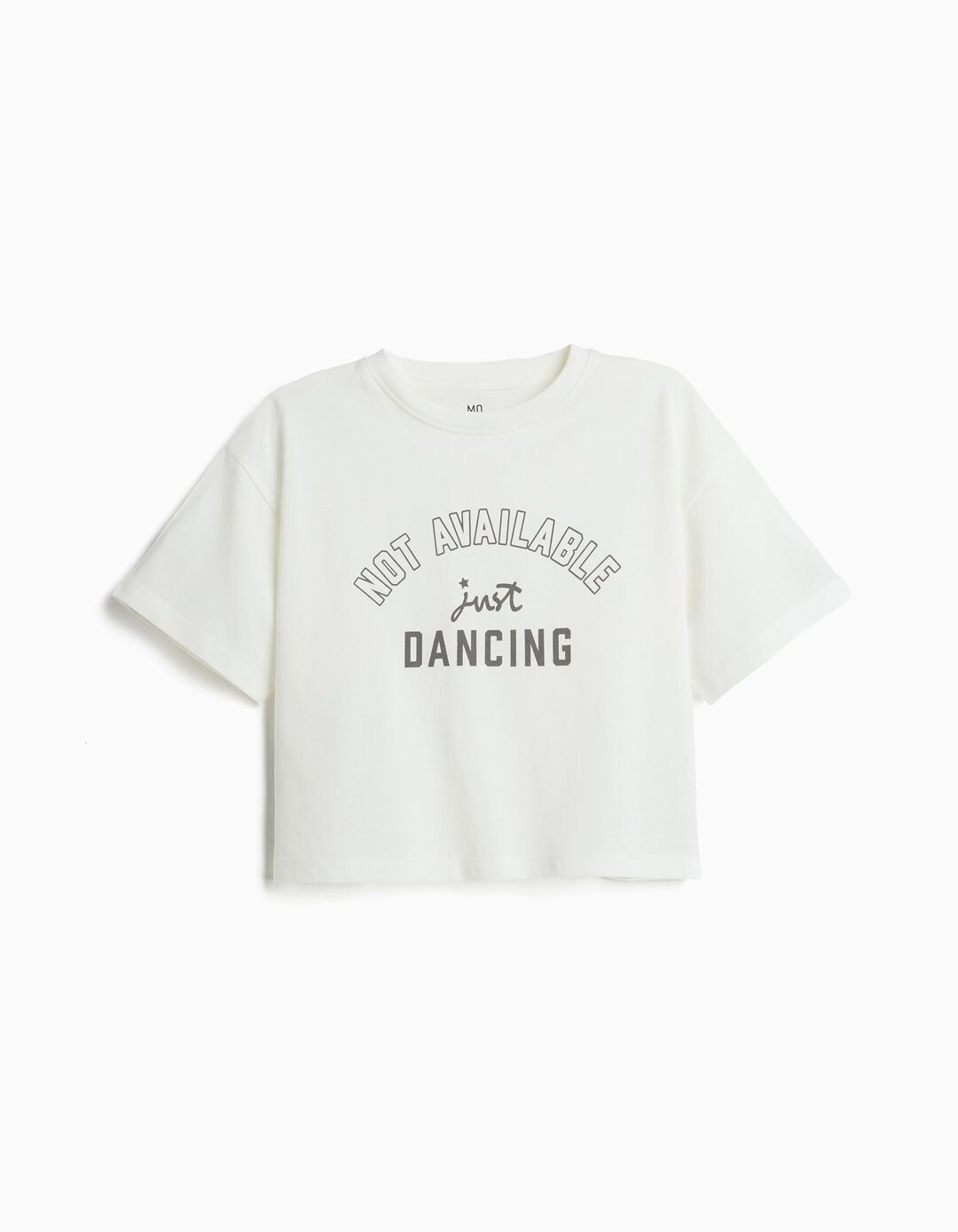 T-shirt Estampada, Menina, Branco