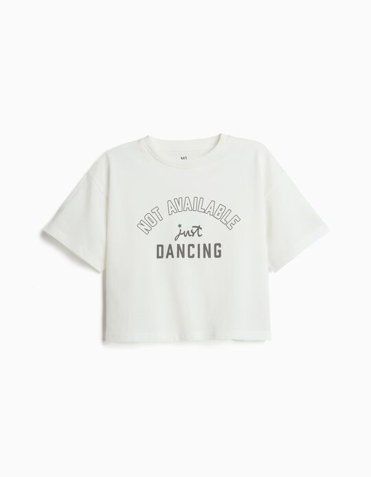 Comprar Online T-shirt Estampada, Menina, Branco