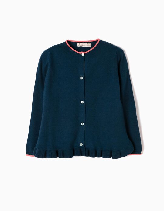 Cardigan, Blue Frills