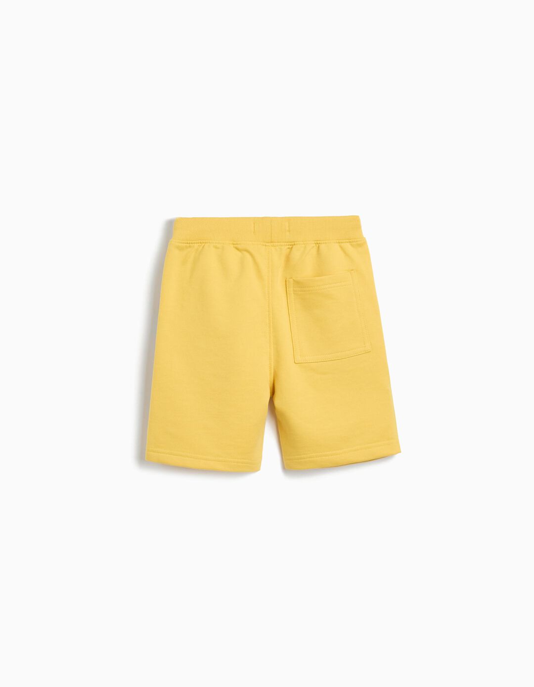 Calções Fleece, Menino, Amarelo Claro
